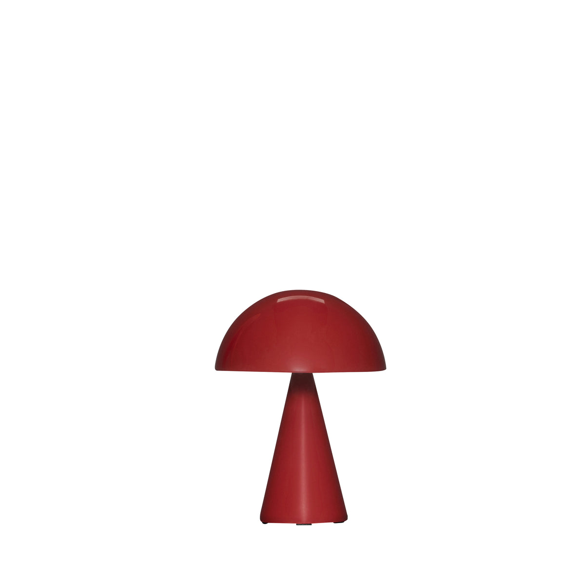 Mush bærbar bordlampe, rød
