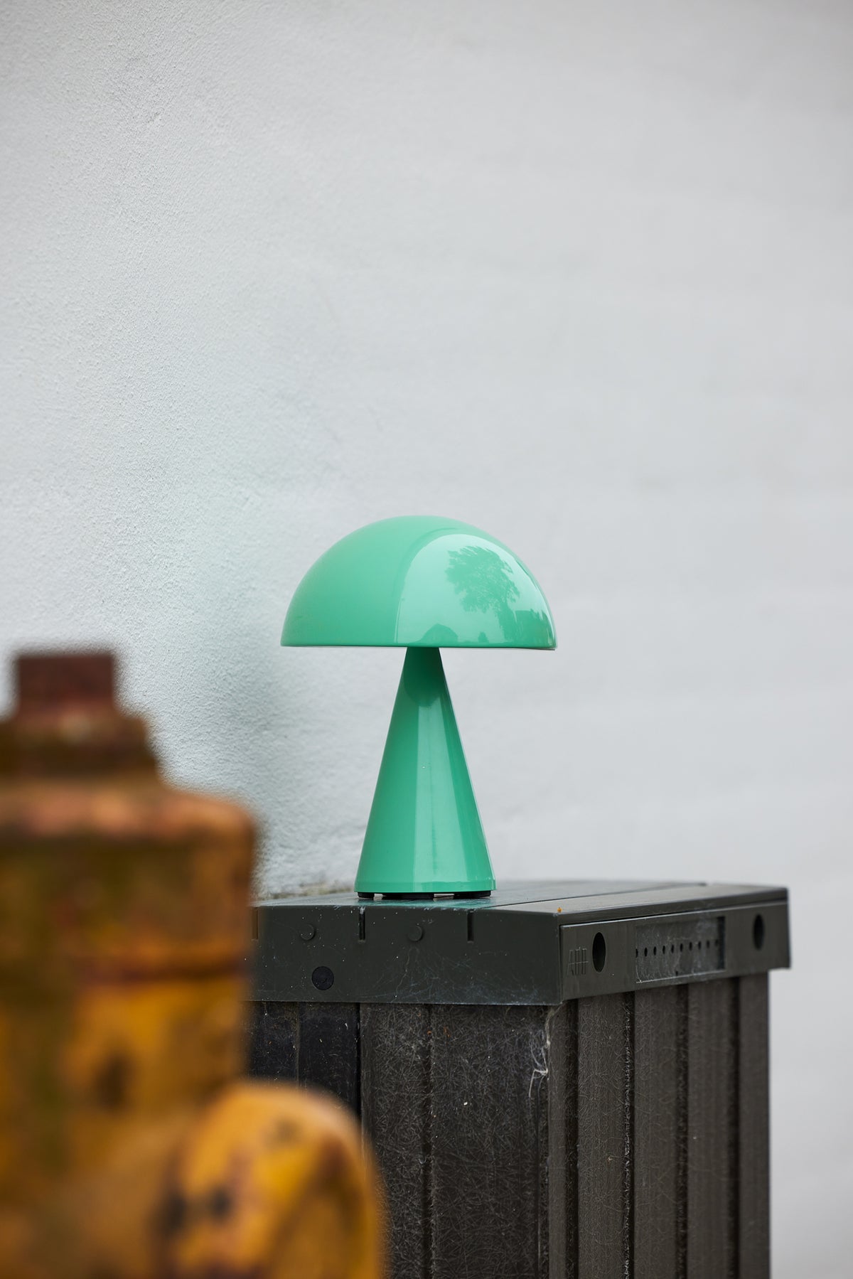 Mush bærbar bordlampe, grøn