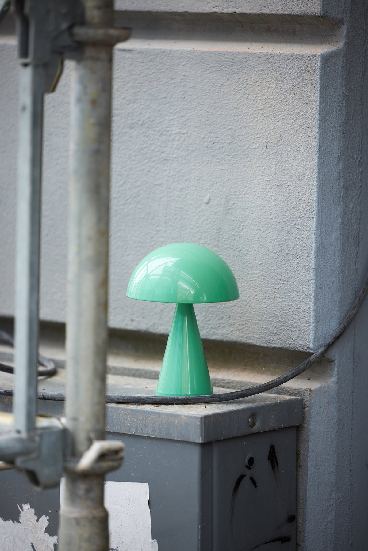 Mush bærbar bordlampe, grøn