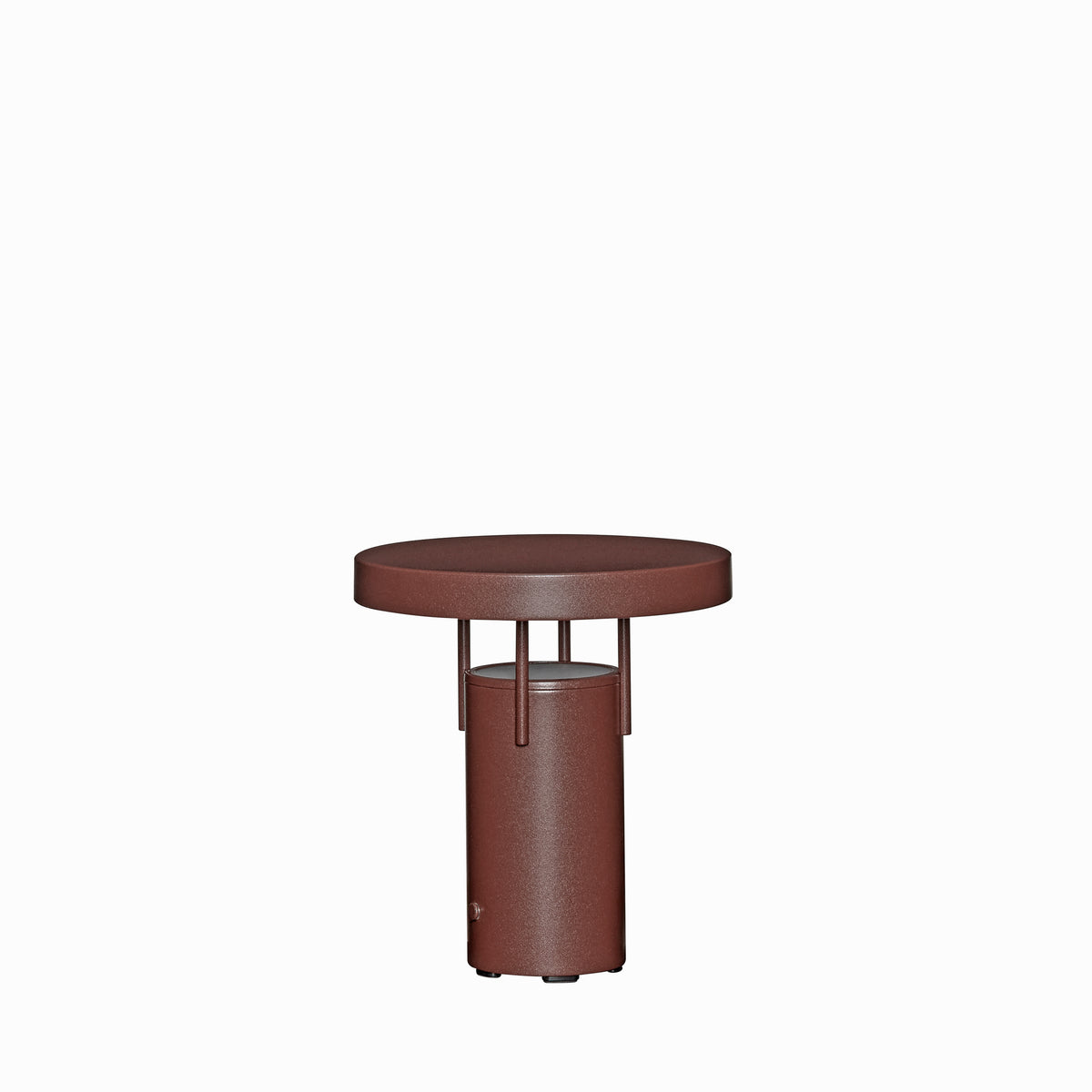 BringMe bærbar mini bordlampe, metallic bordeaux