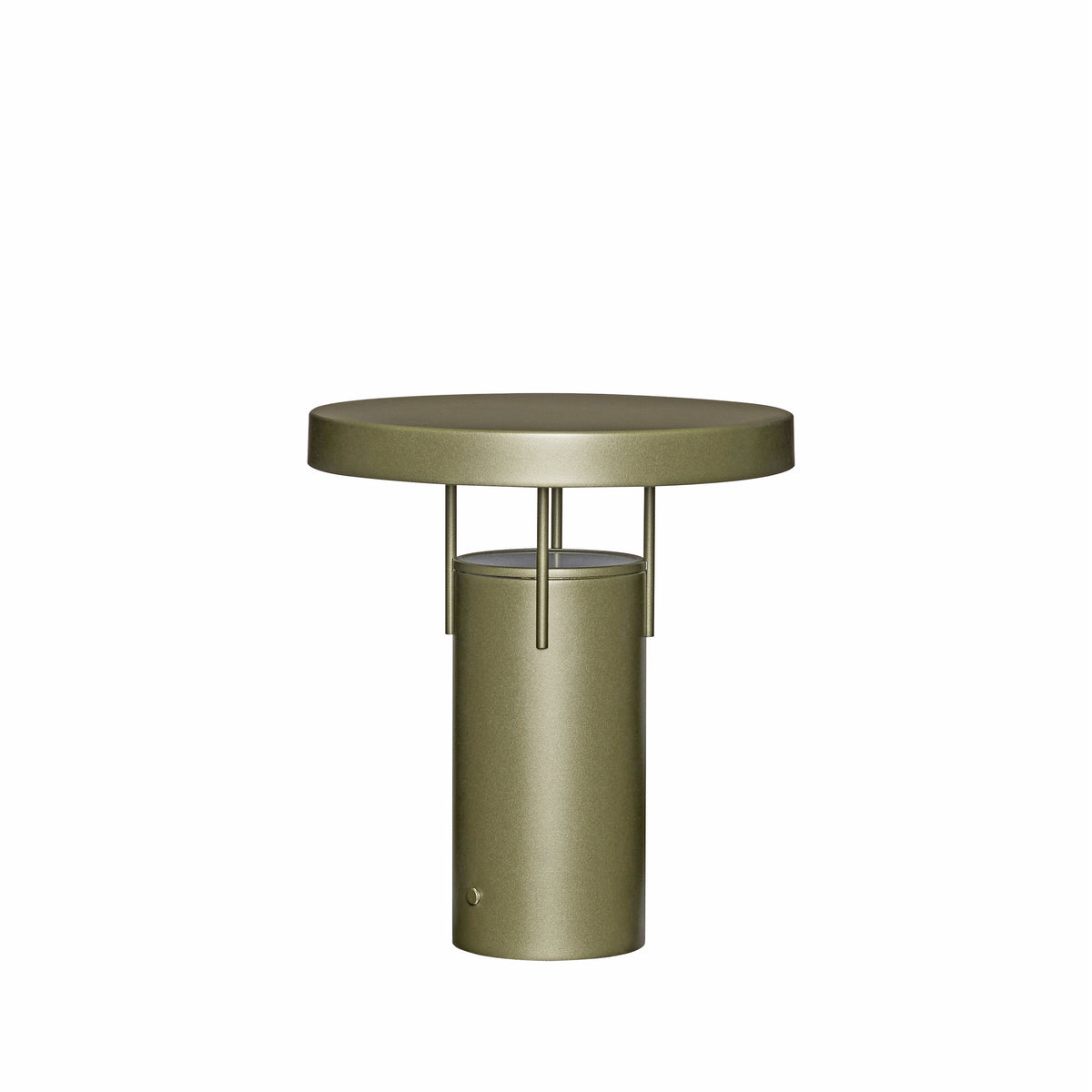 BringMe bærbar bordlampe i metallic mørkegrøn