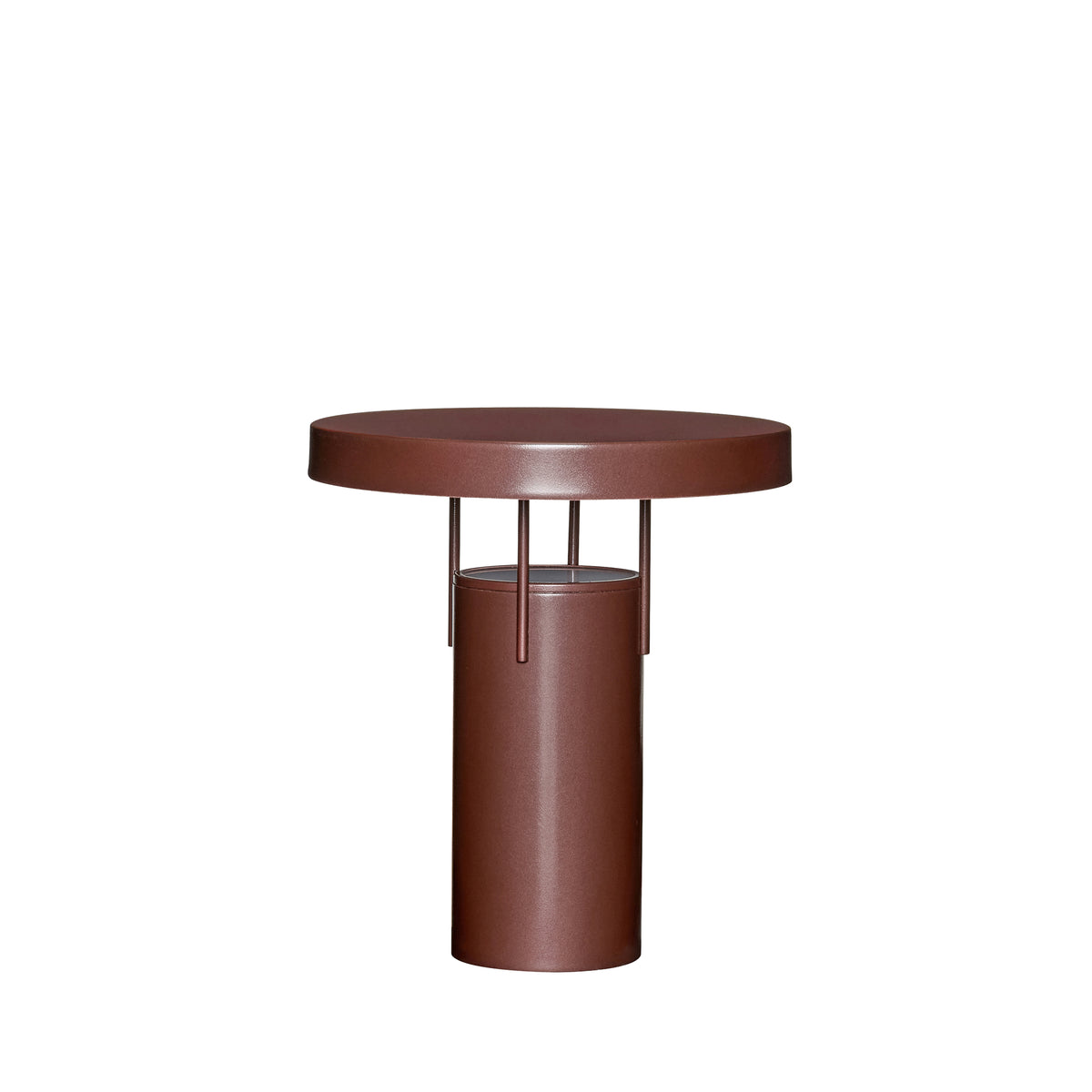 BringMe bærbar bordlampe i metallic burgunder