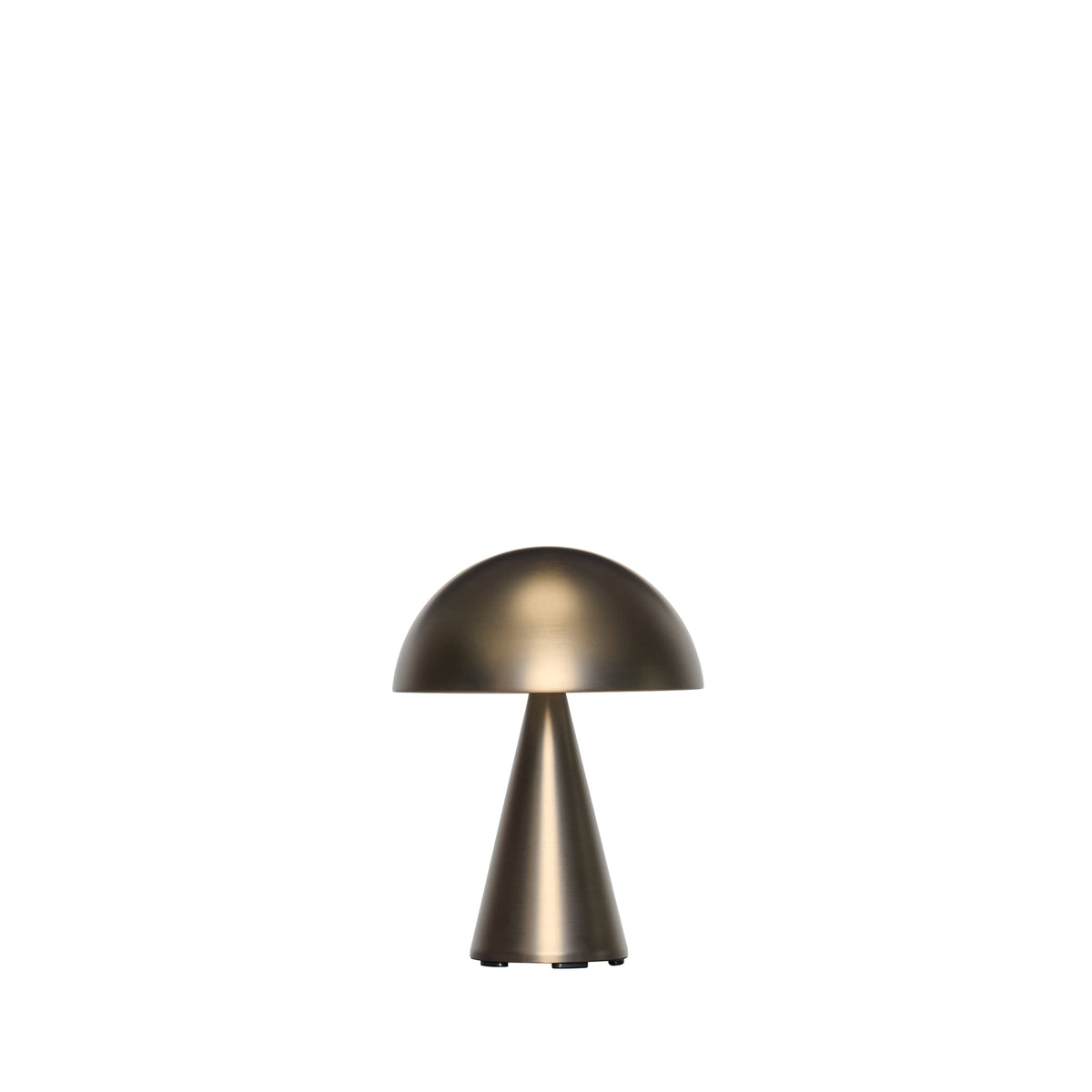 Mush bærbar lampe, poleret messing