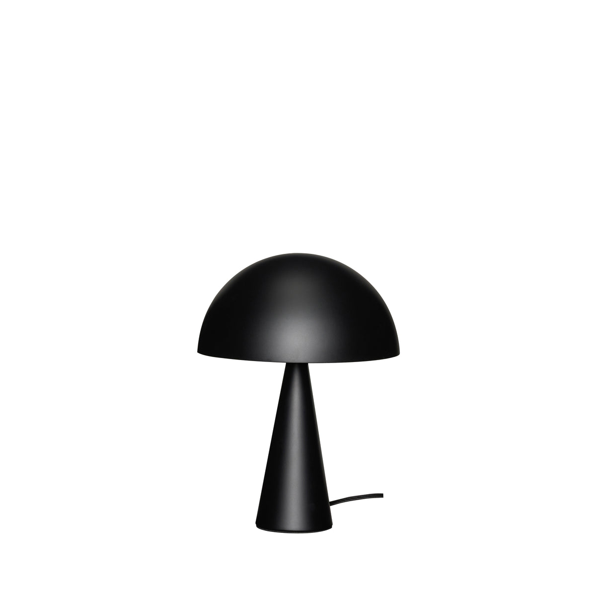 Mush mini bordlampe mat sort