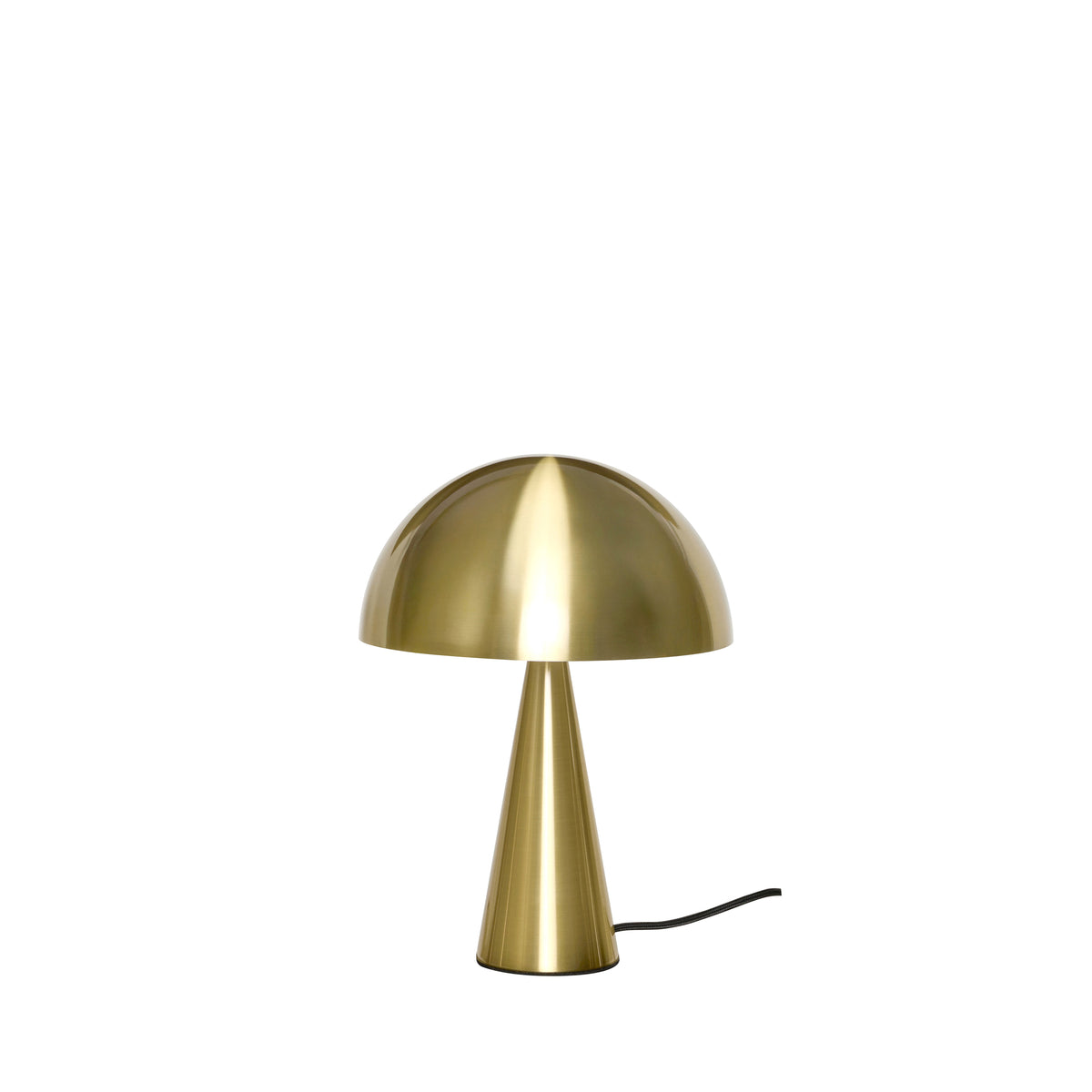Mush mini bordlampe i messing
