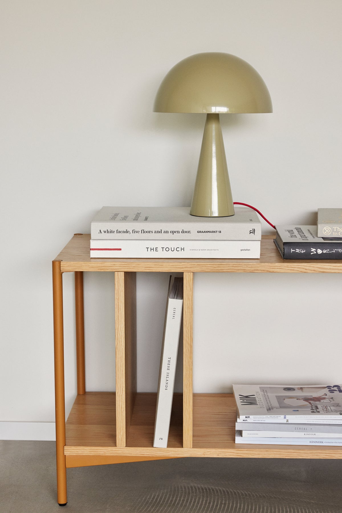 Mush bordlampe mini lys sand