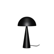 Mush høj bordlampe i mat sort