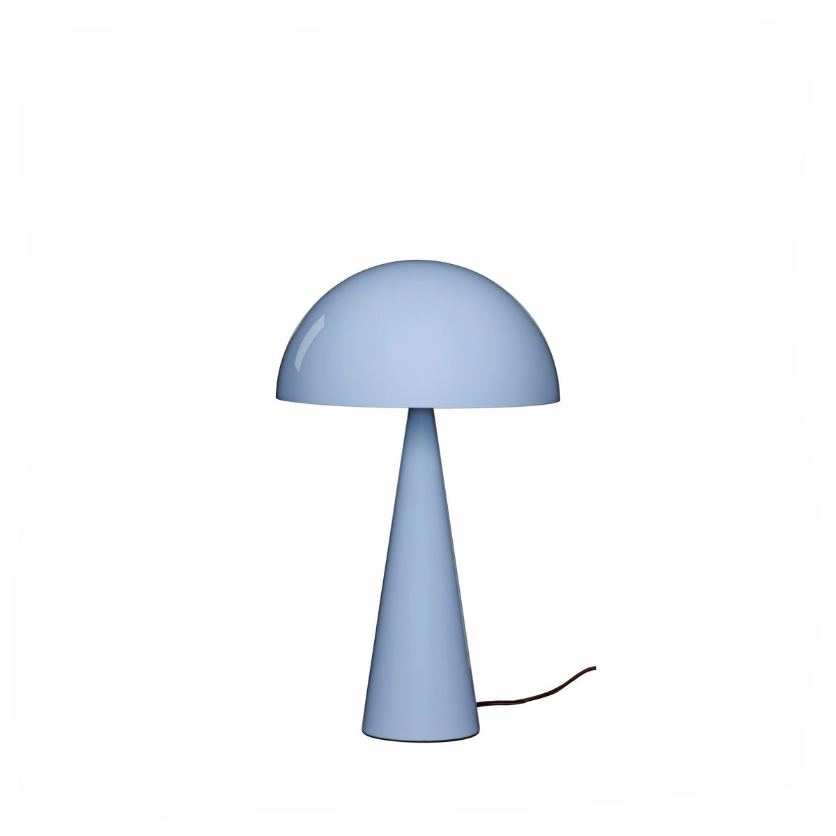 Mush høj bordlampe isblå