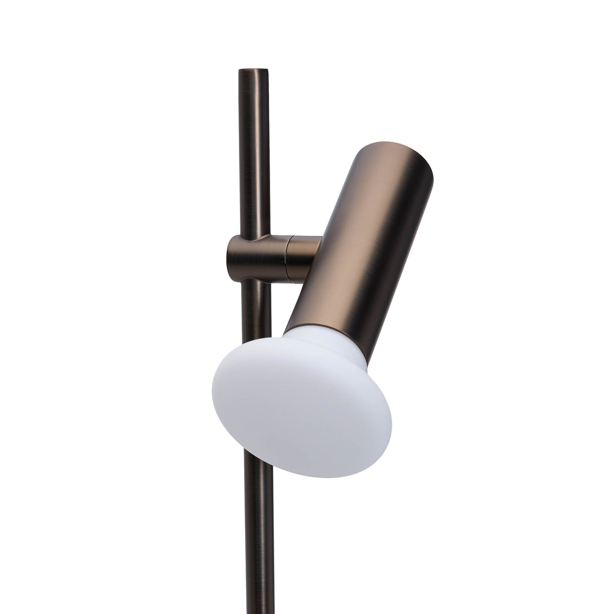 Sæt bordlampe i bruneret messing