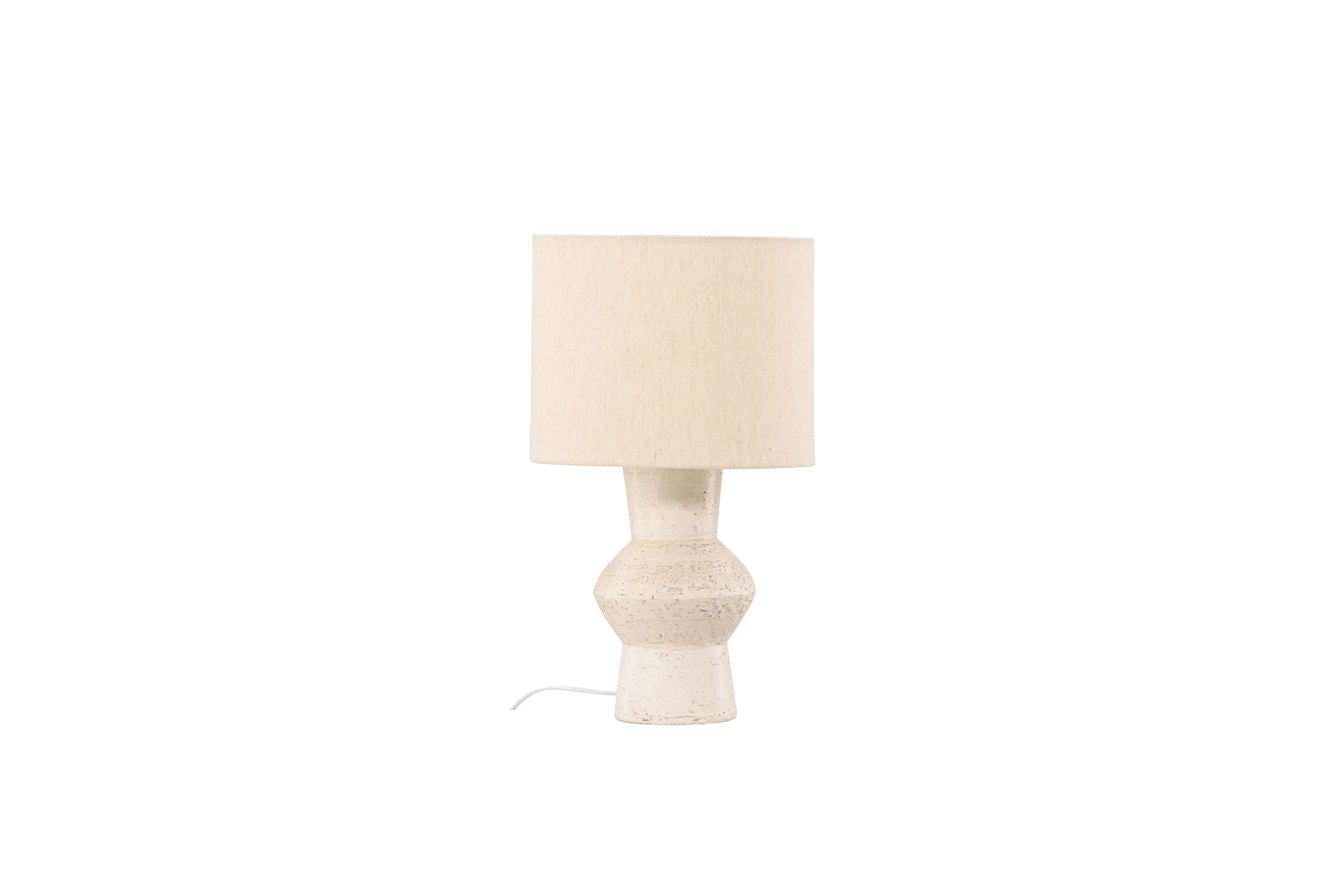 Vind Valön bord lampe ⌀30 - Terracotta / Ivory Jute