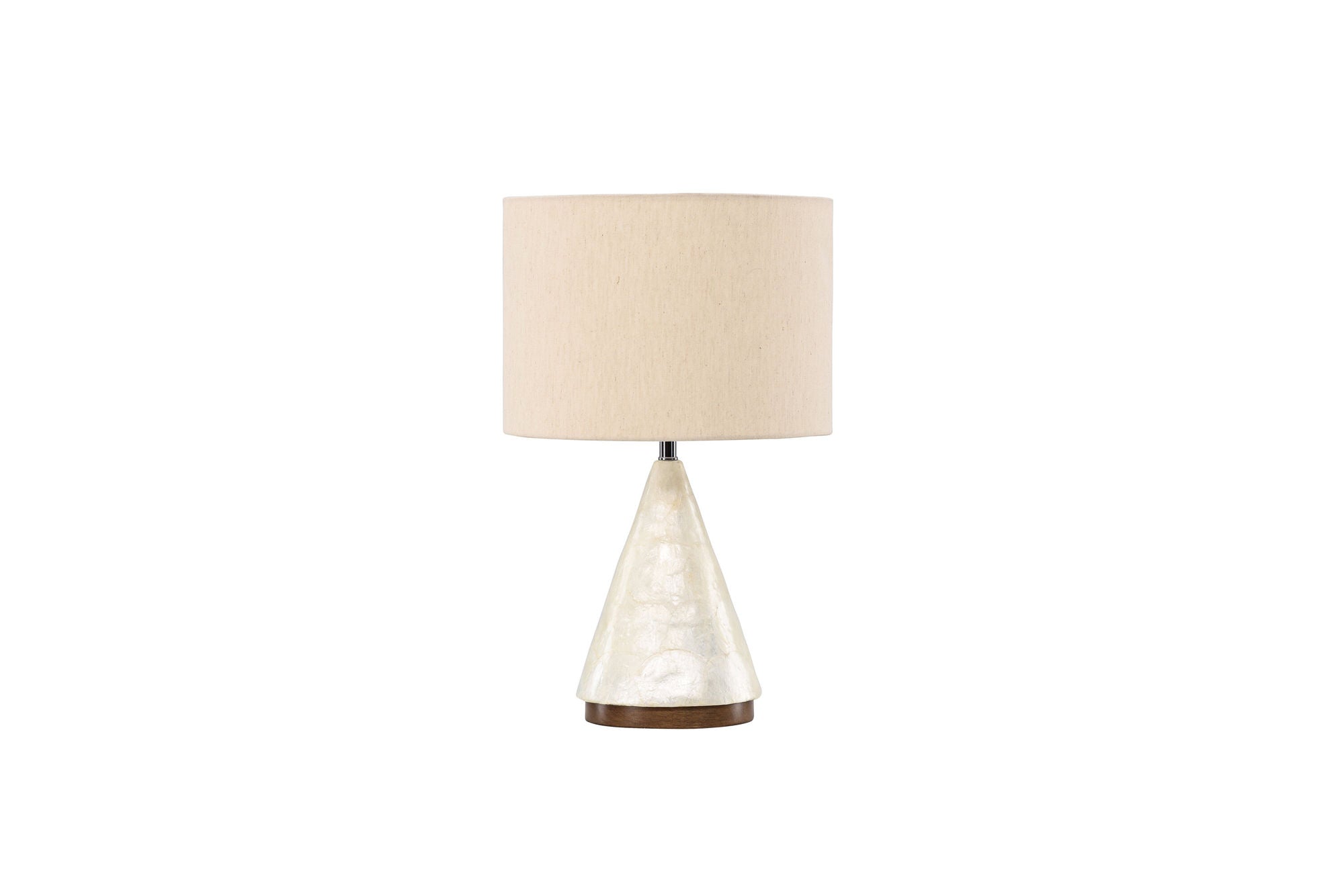 Vind Donsö bord lampe ⌀35 - Capiz / Natural