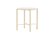 Vind Sandhamn Sofa bord ⌀40 - Mactan / Beige