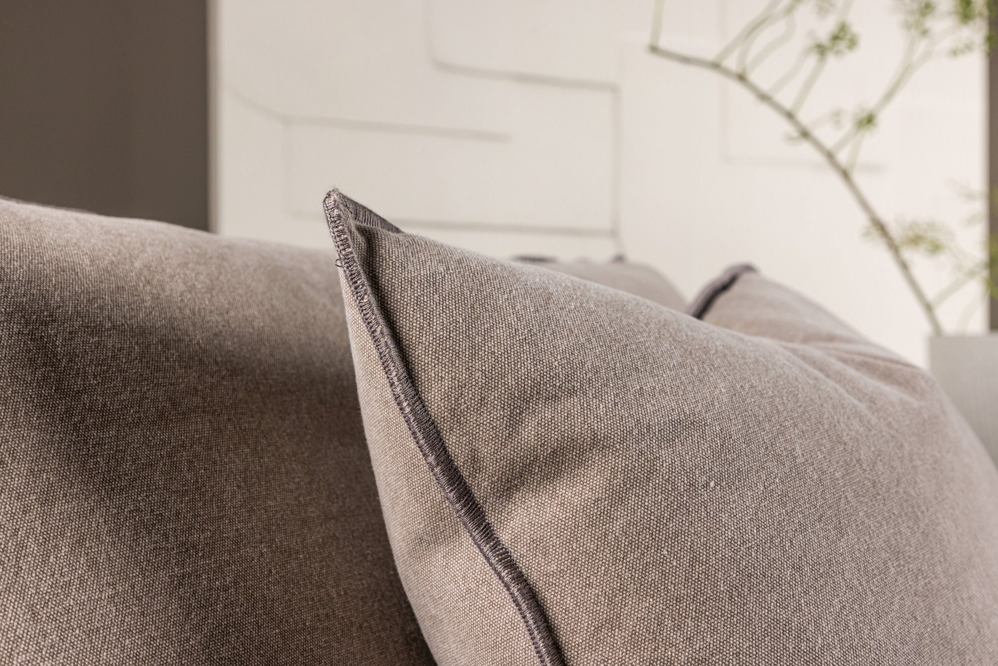 Vind Malö Daybed - Dark Brown Linen /