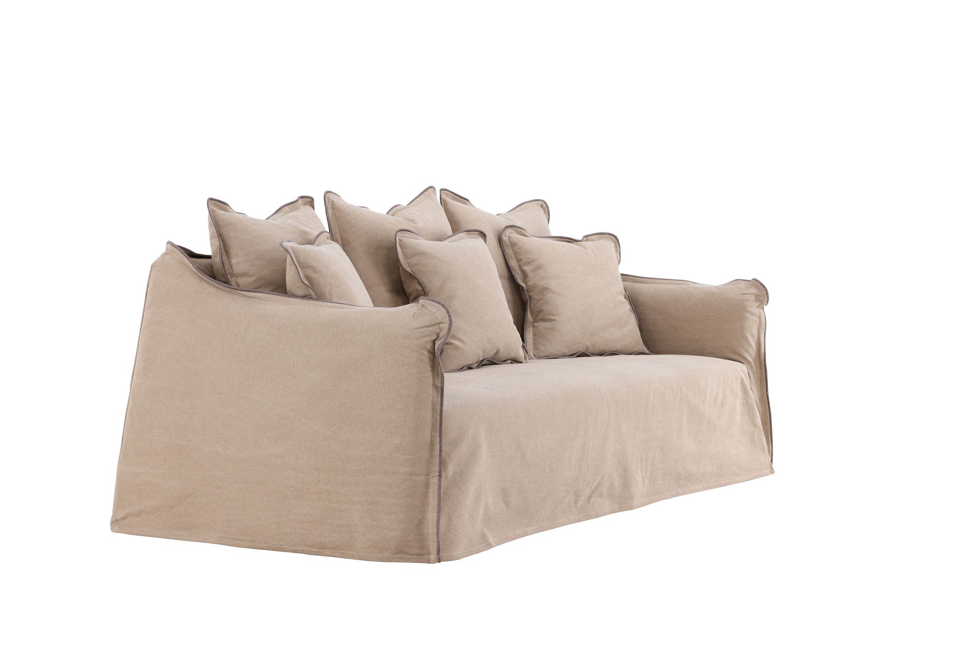 Vind Oskarshamn 3-seat Sofa - Beige/Brown /