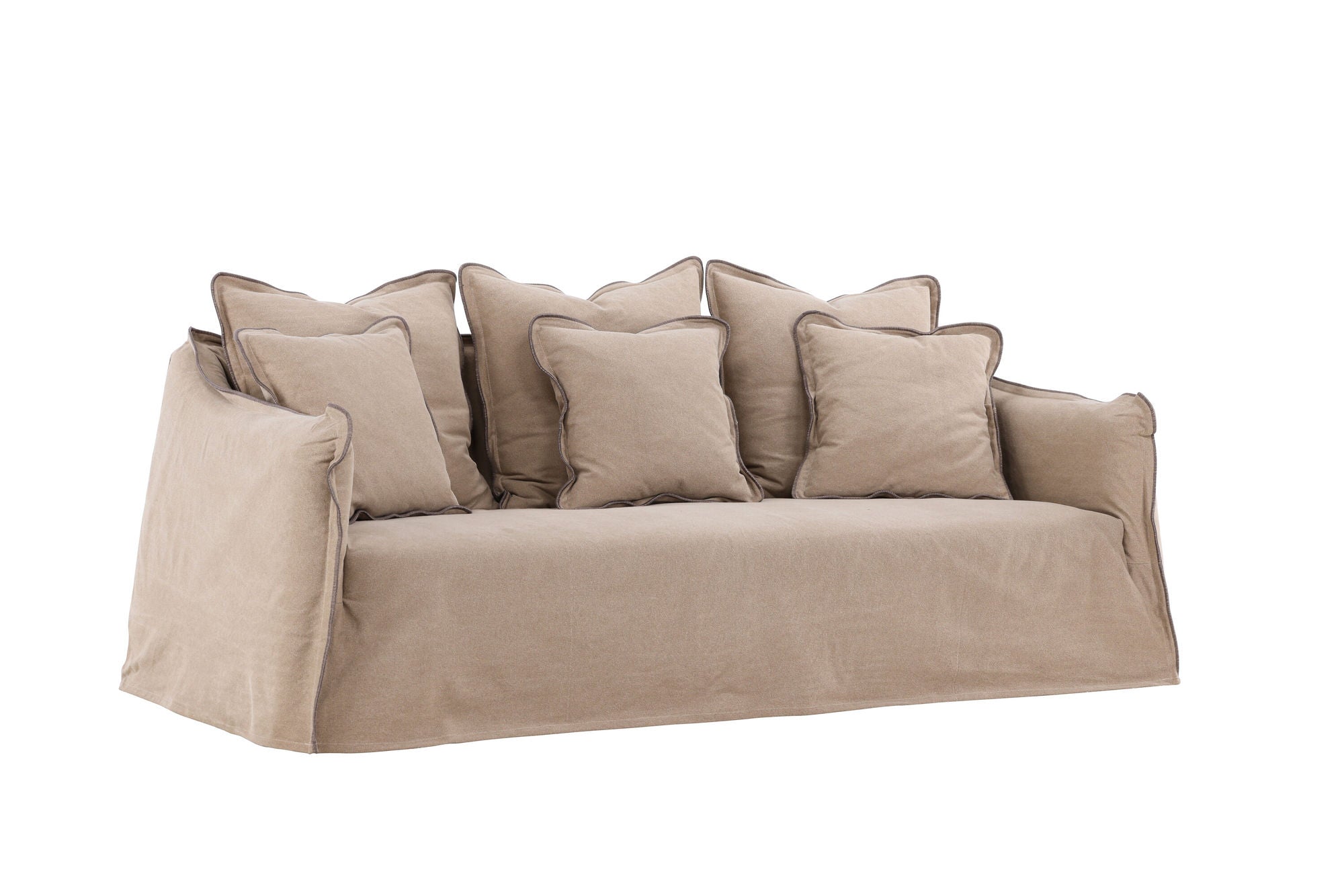 Vind Oskarshamn 3-seat Sofa - Beige/Brown /
