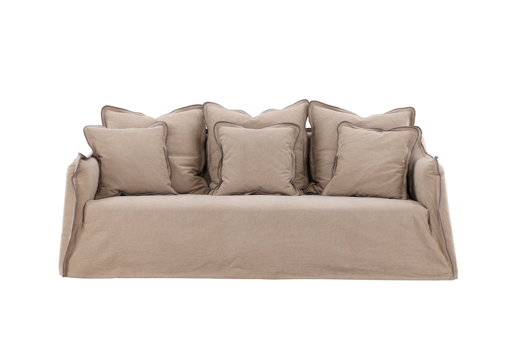 Vind Oskarshamn 3-seat Sofa - Beige/Brown /