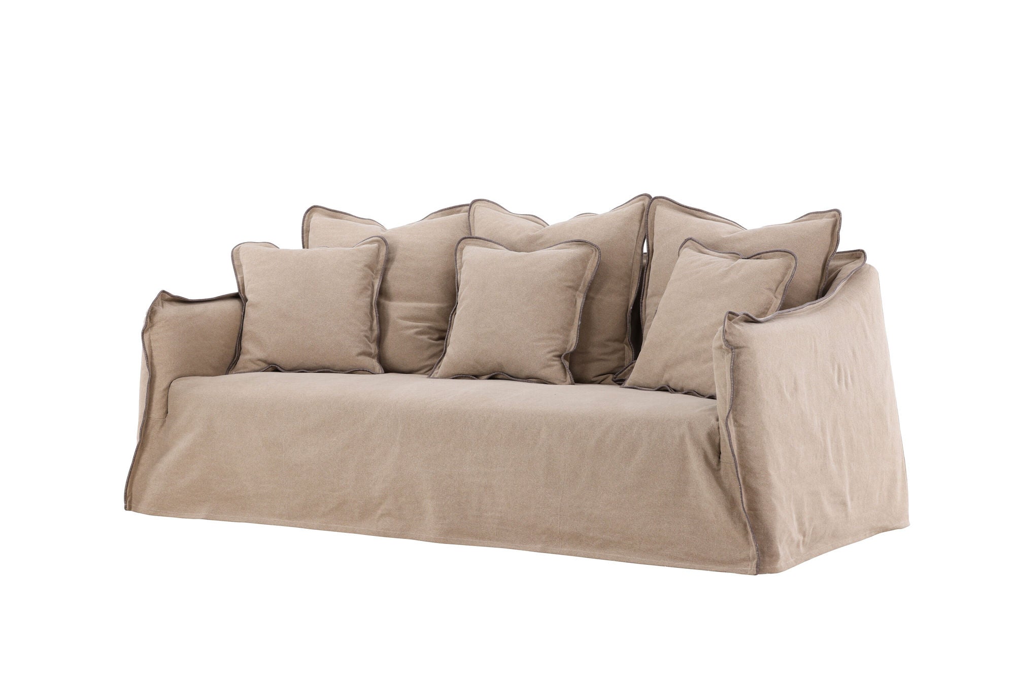Vind Oskarshamn 3-seat Sofa - Beige/Brown /