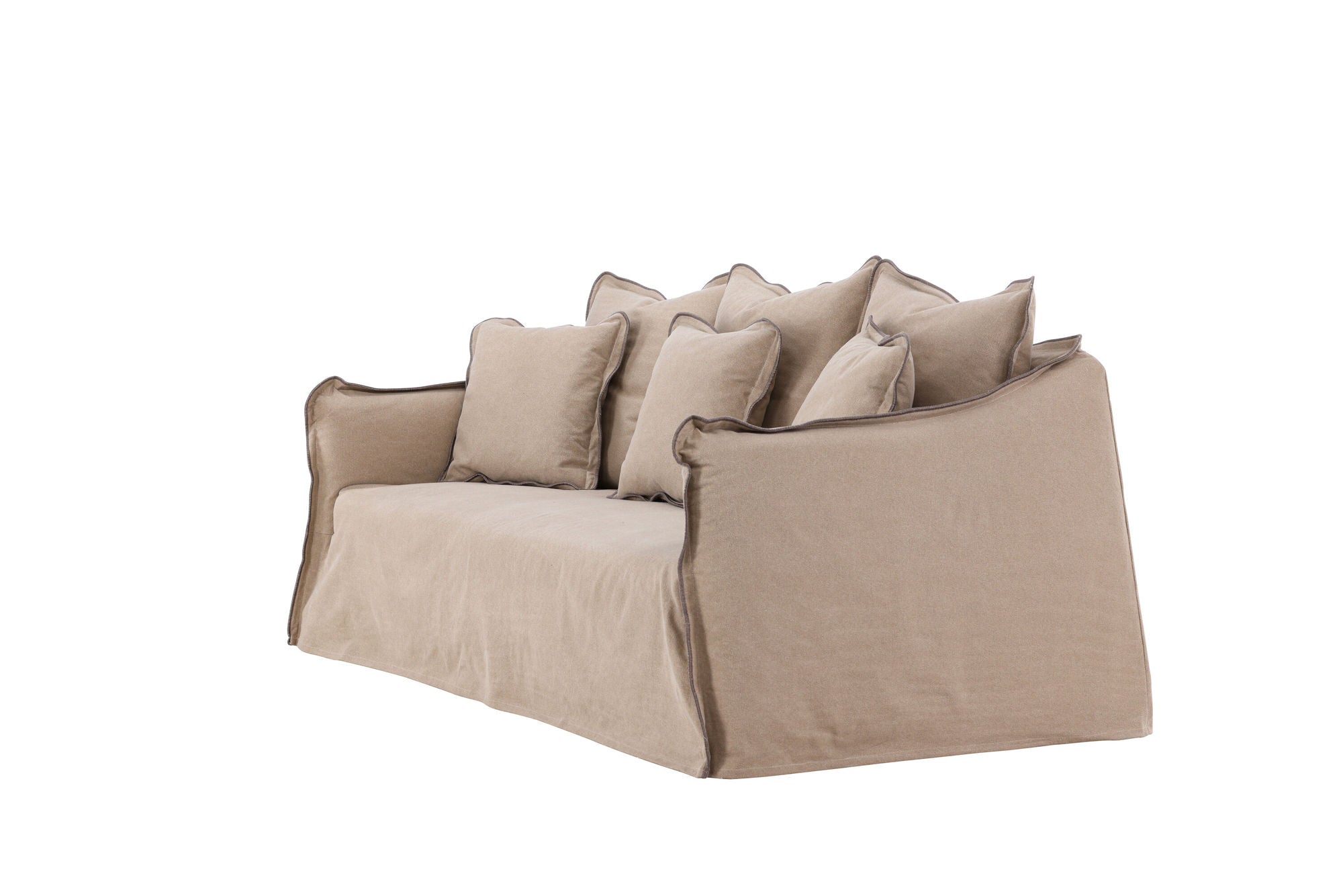 Vind Oskarshamn 3-seat Sofa - Beige/Brown /