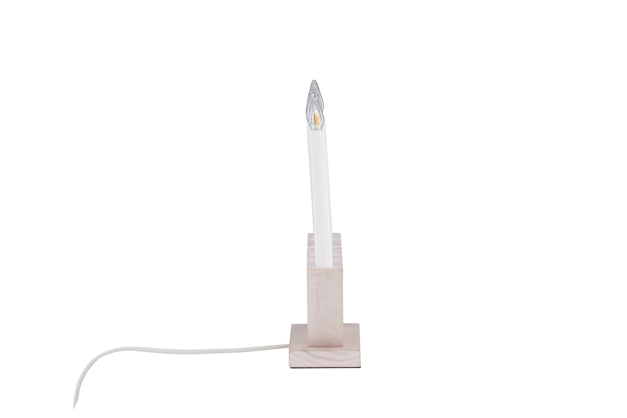 Venture Home Verbier bord lampe - Whitewash / Pine