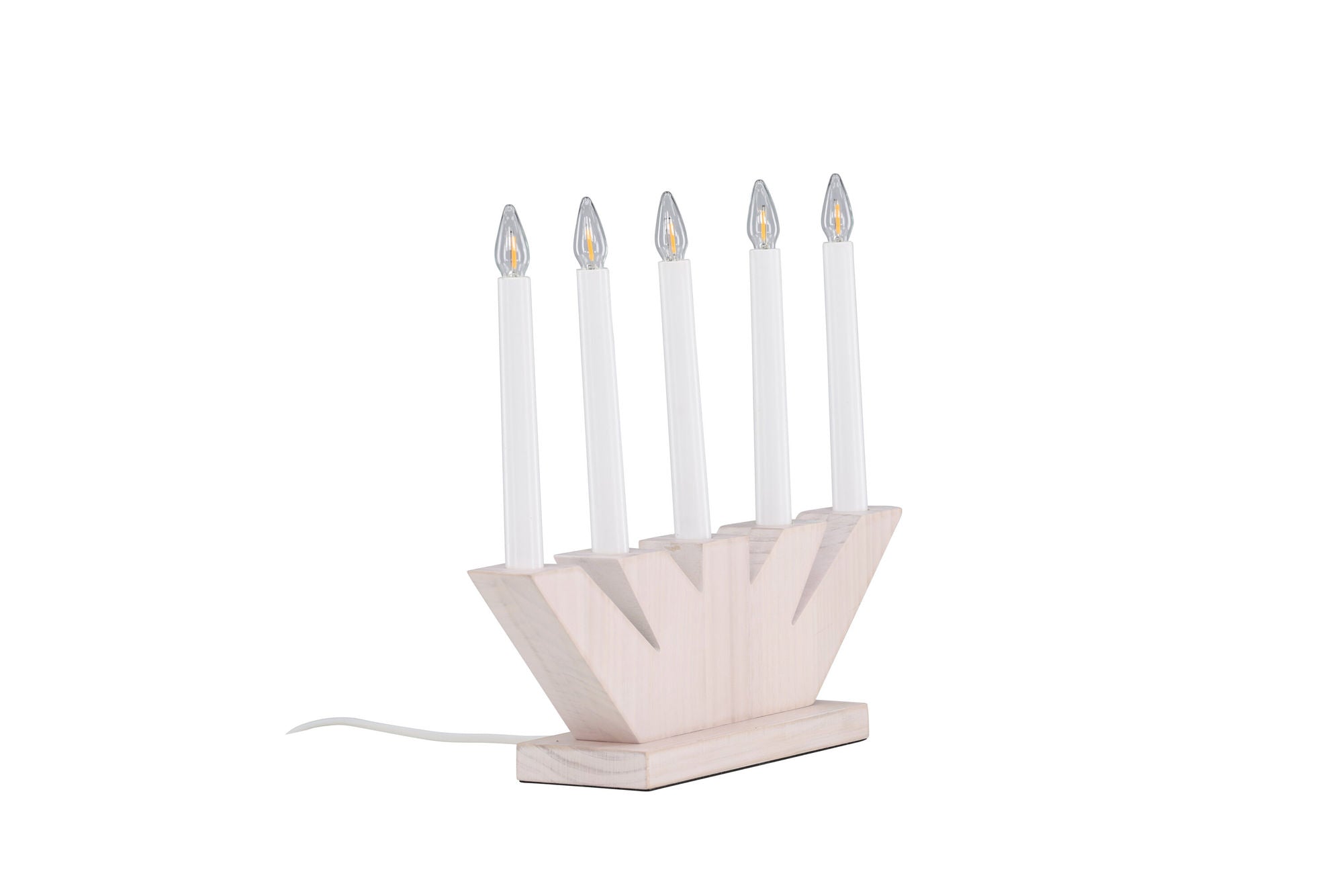 Venture Home Verbier bord lampe - Whitewash / Pine