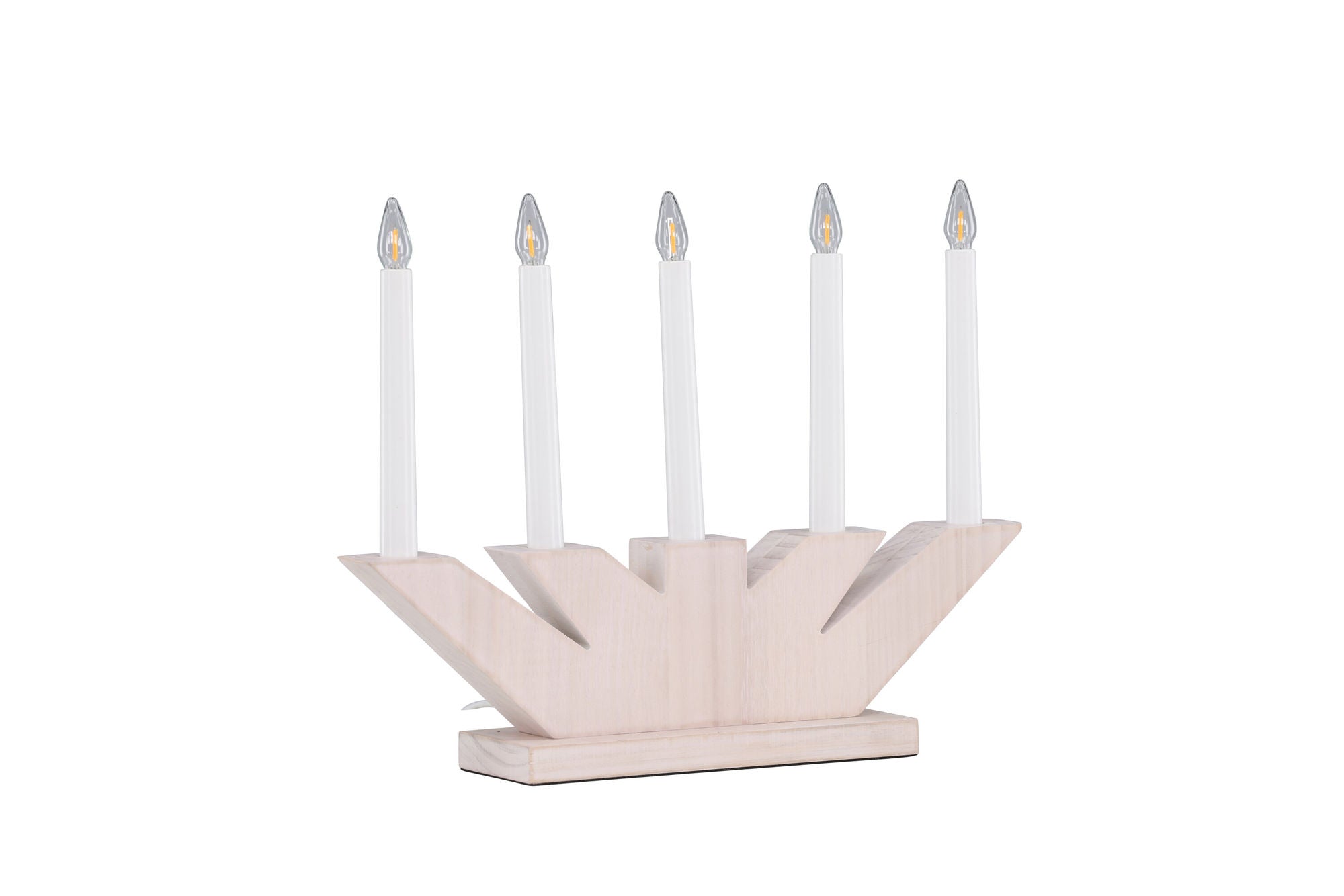 Venture Home Verbier bord lampe - Whitewash / Pine