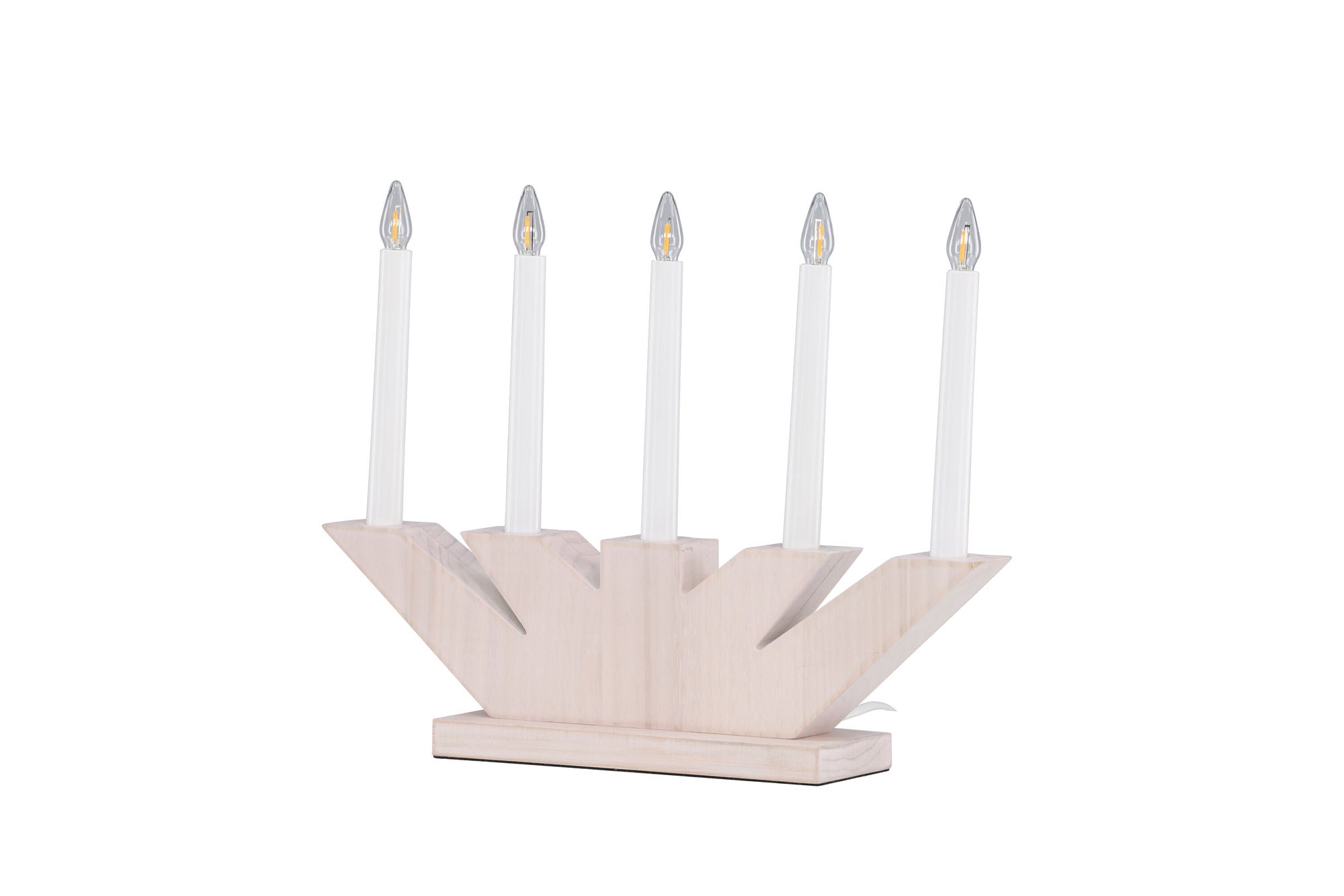 Venture Home Verbier bord lampe - Whitewash / Pine