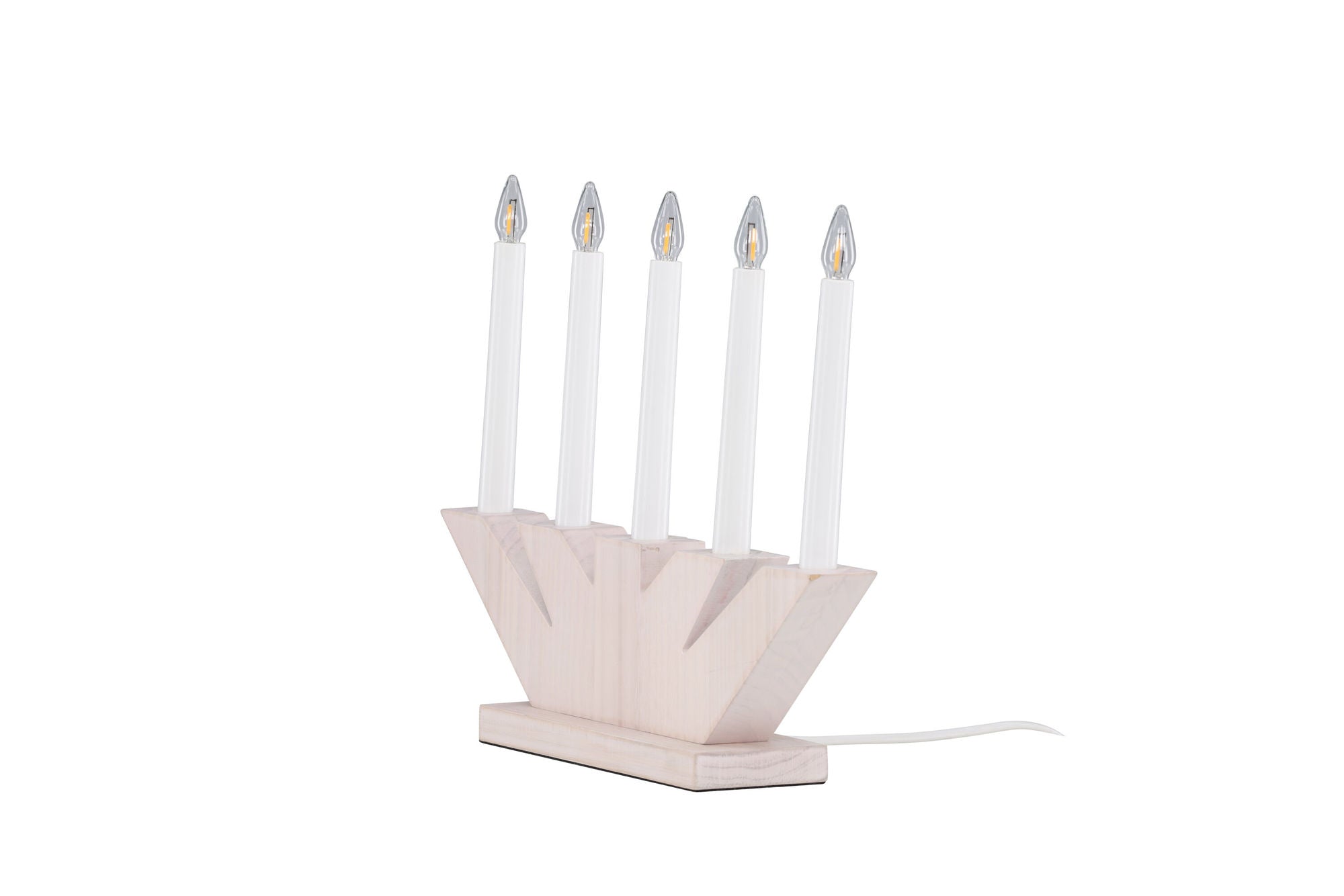 Venture Home Verbier bord lampe - Whitewash / Pine