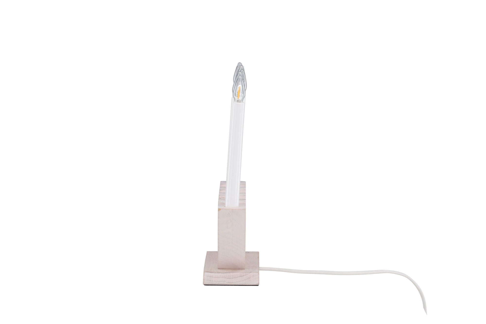 Venture Home Verbier bord lampe - Whitewash / Pine