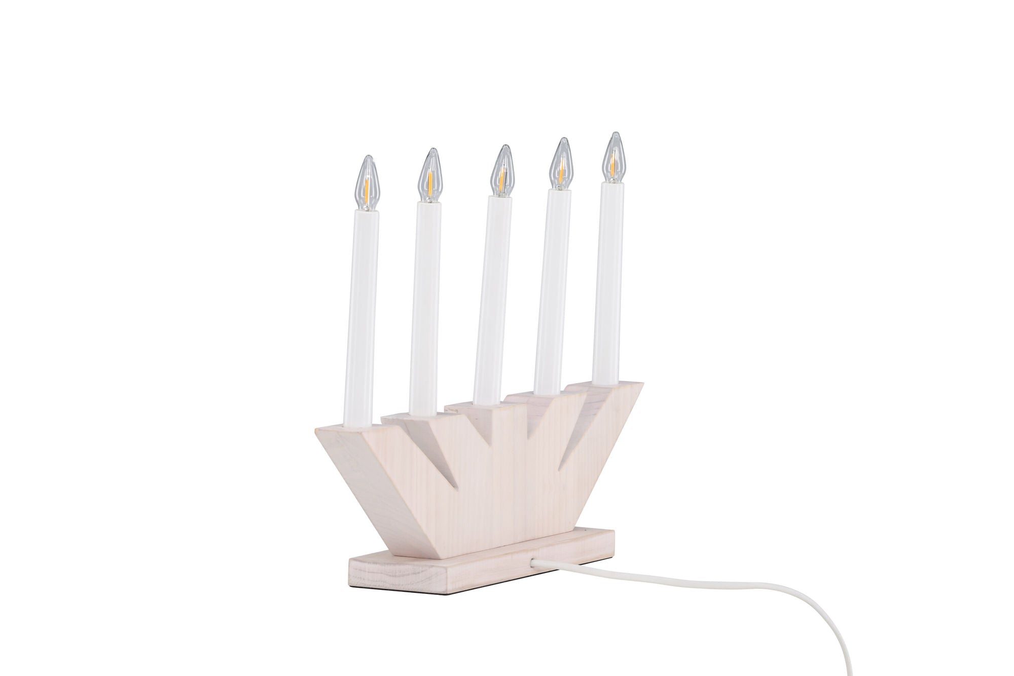 Venture Home Verbier bord lampe - Whitewash / Pine