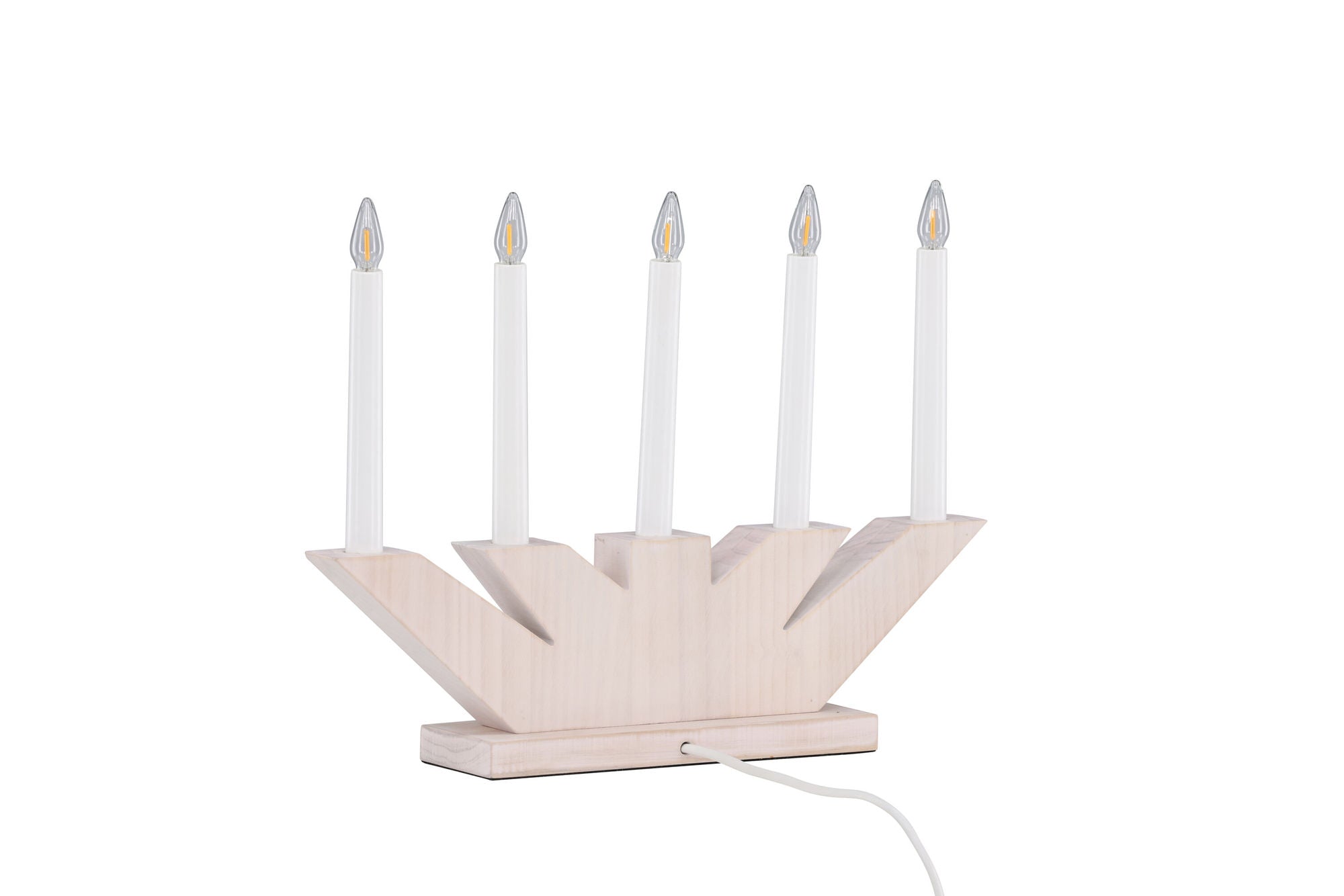 Venture Home Verbier bord lampe - Whitewash / Pine