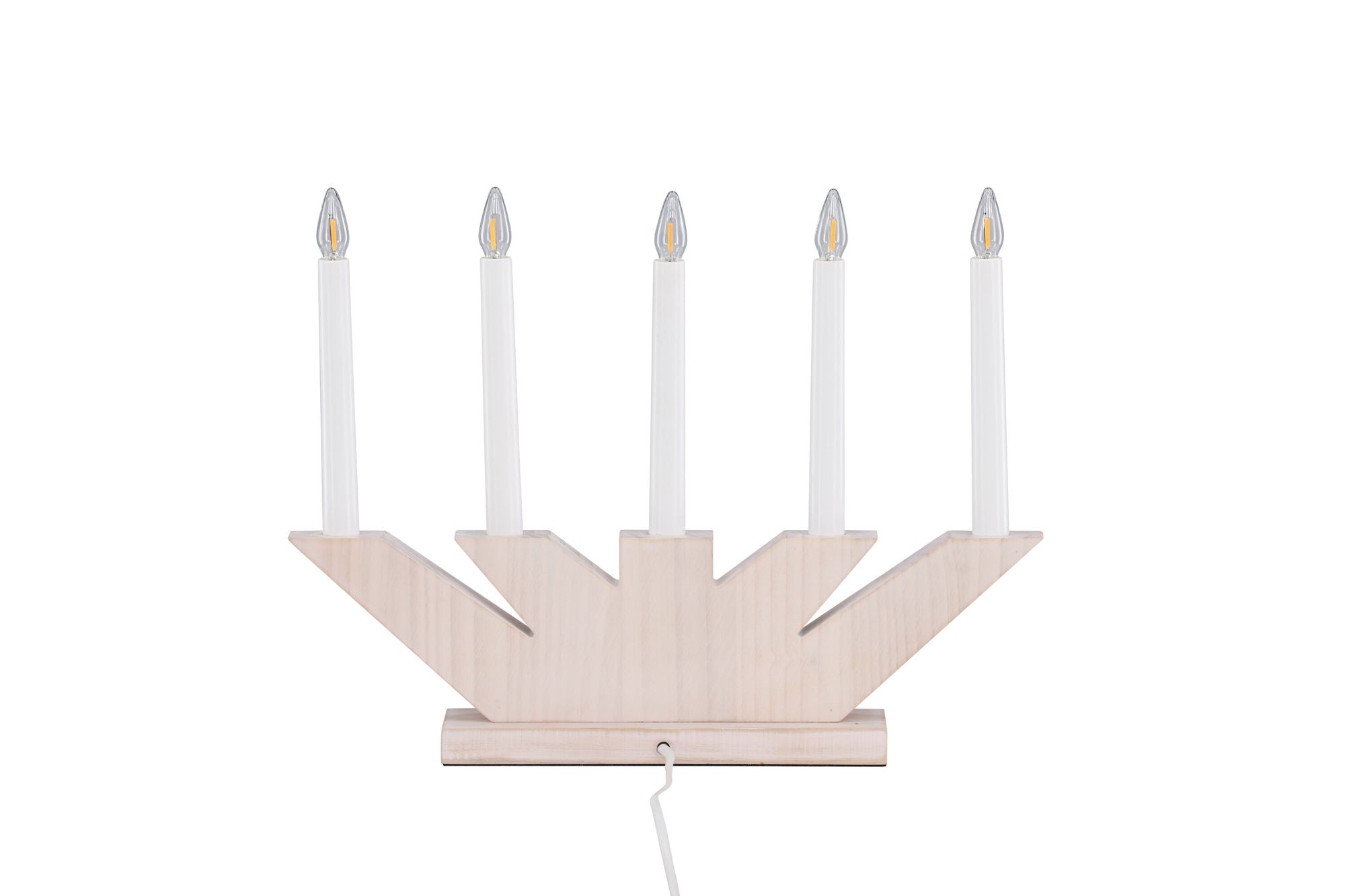Venture Home Verbier bord lampe - Whitewash / Pine