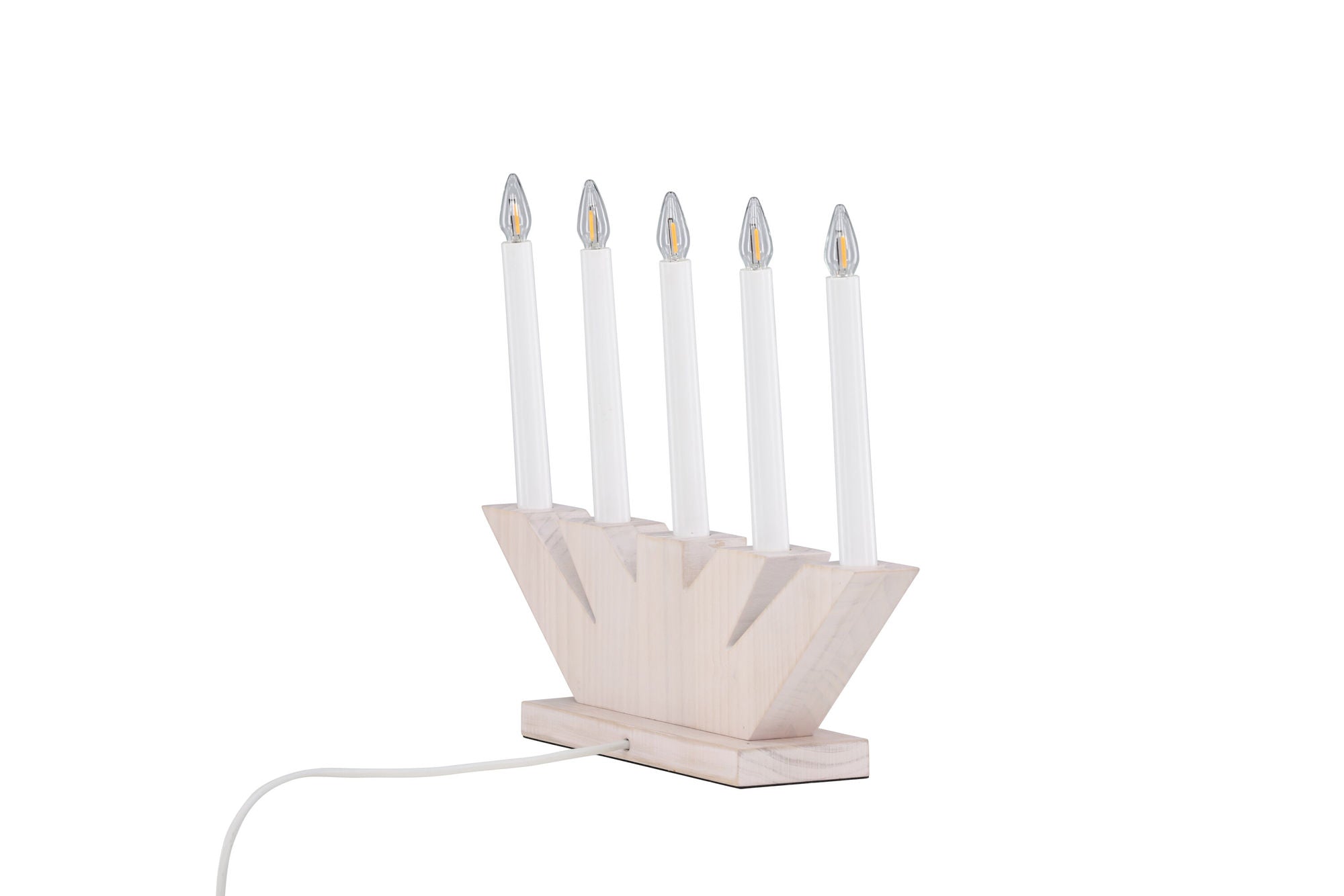Venture Home Verbier bord lampe - Whitewash / Pine
