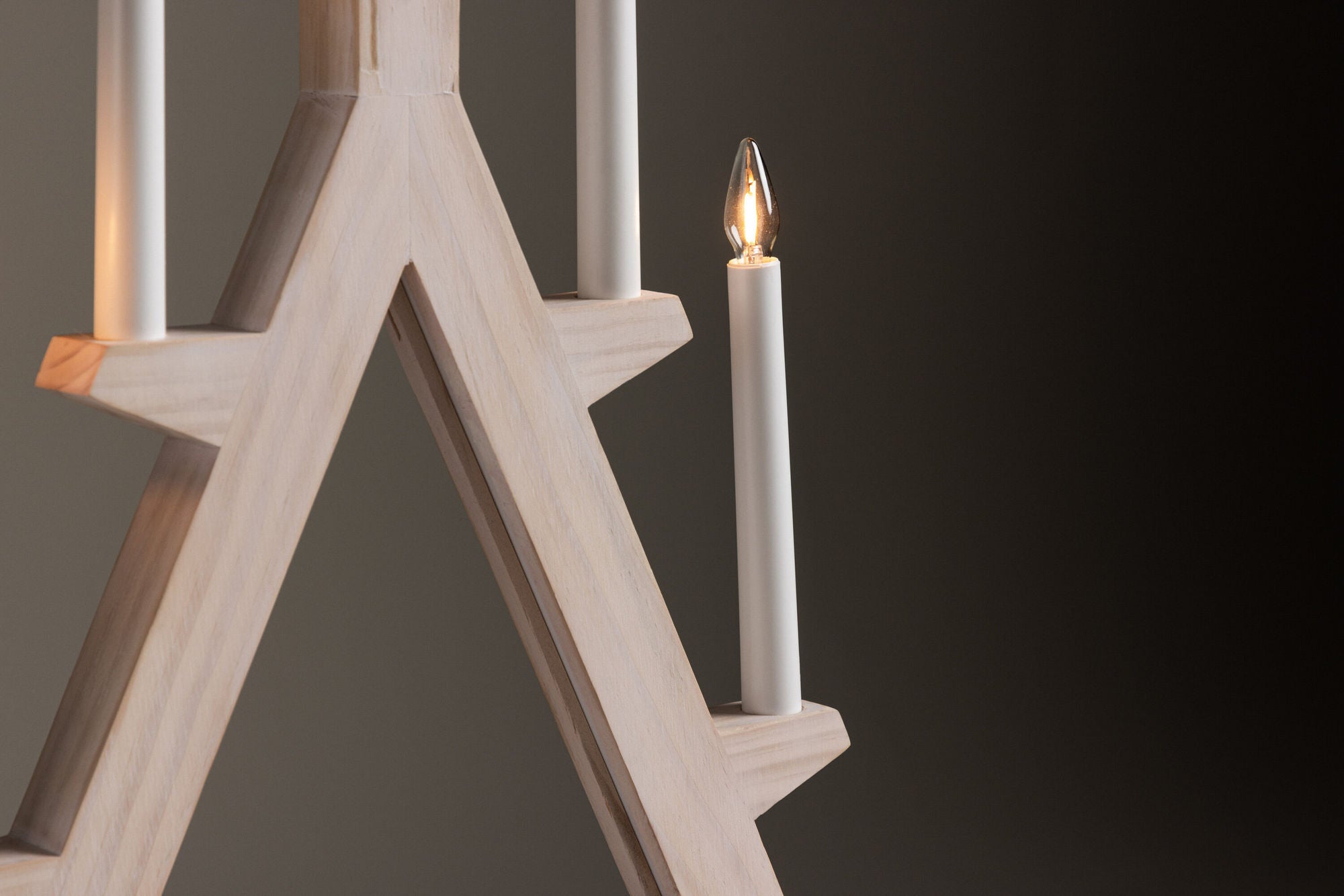 Venture Home Val Thorens bord lampe - Whitewash / Pine