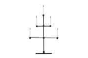 Venture Home Avoriaz bord lampe - Matt Black / Metal