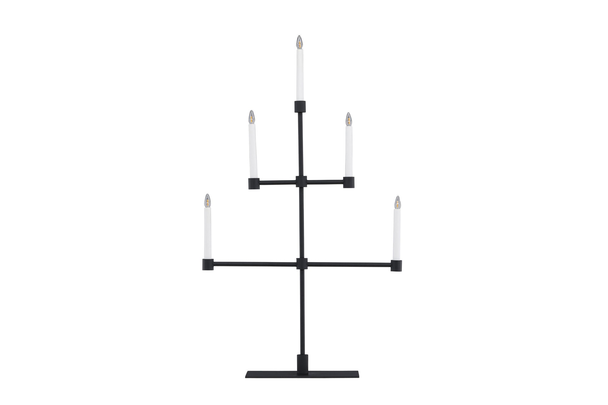 Venture Home Avoriaz bord lampe - Matt Black / Metal