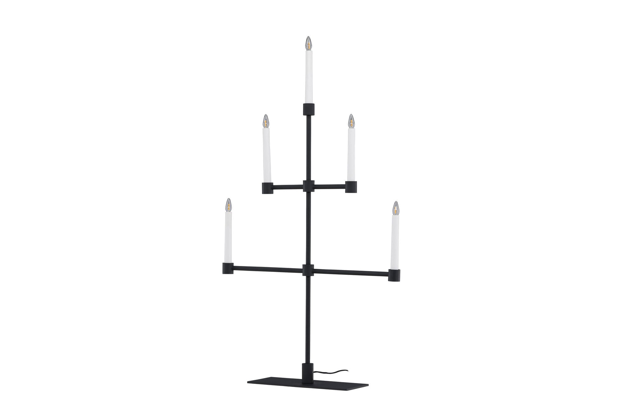 Venture Home Avoriaz bord lampe - Matt Black / Metal