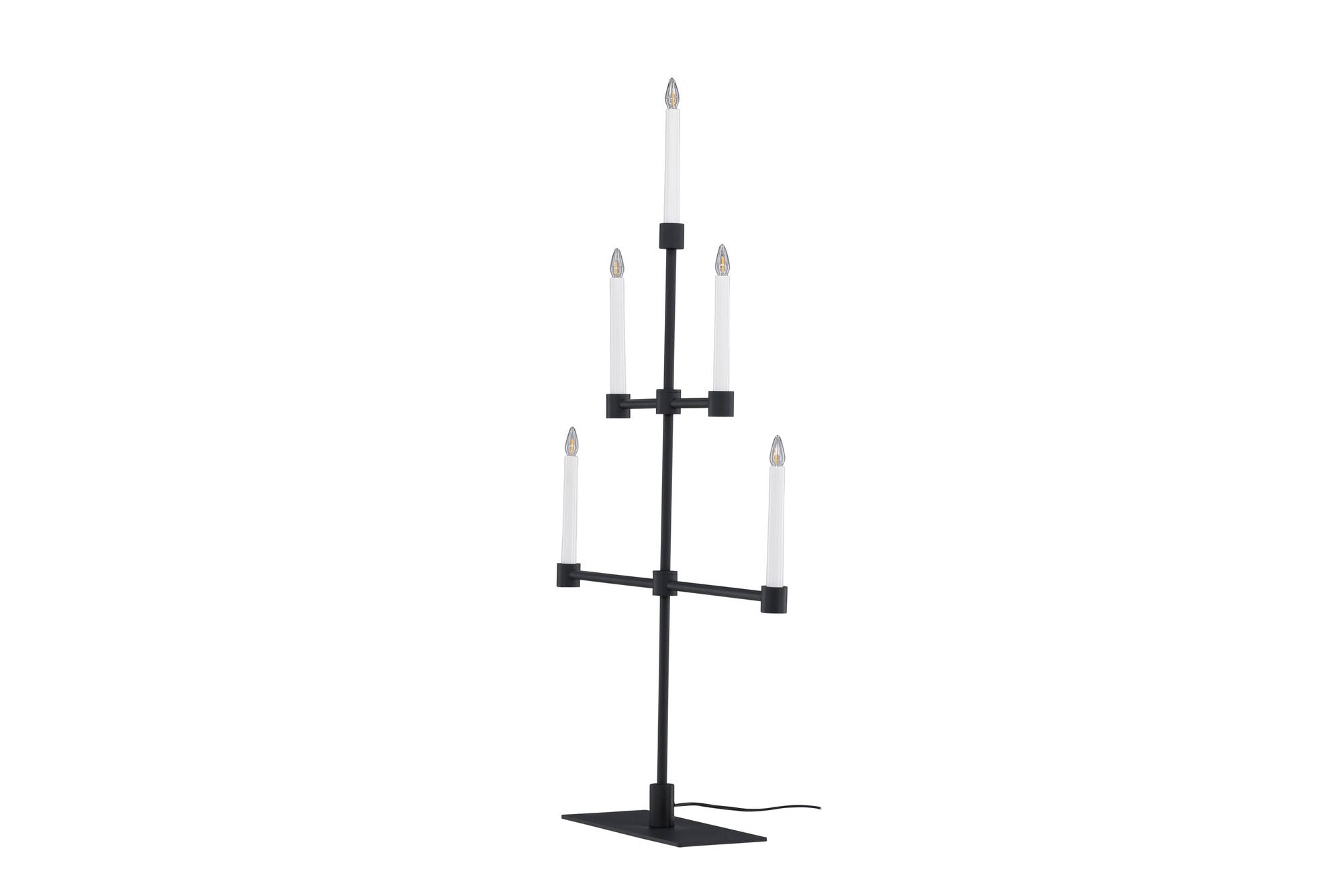 Venture Home Avoriaz bord lampe - Matt Black / Metal