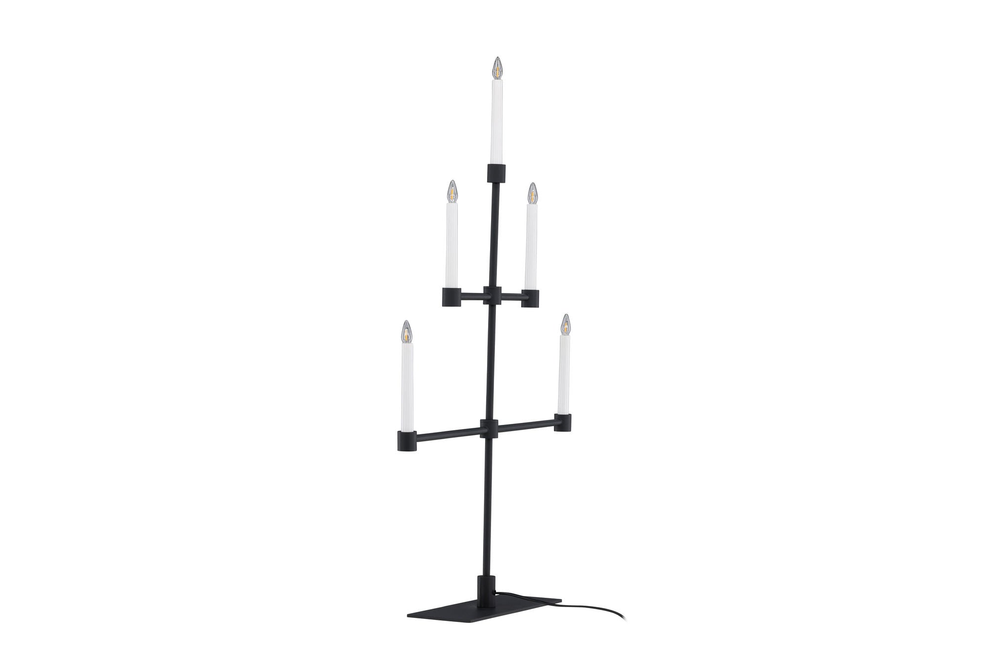 Venture Home Avoriaz bord lampe - Matt Black / Metal