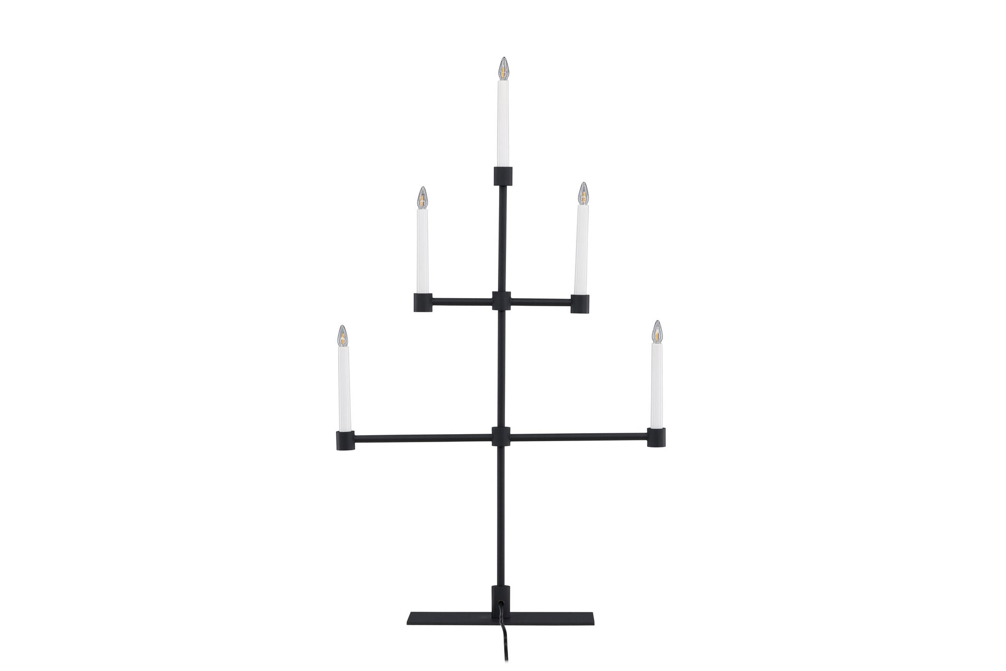 Venture Home Avoriaz bord lampe - Matt Black / Metal