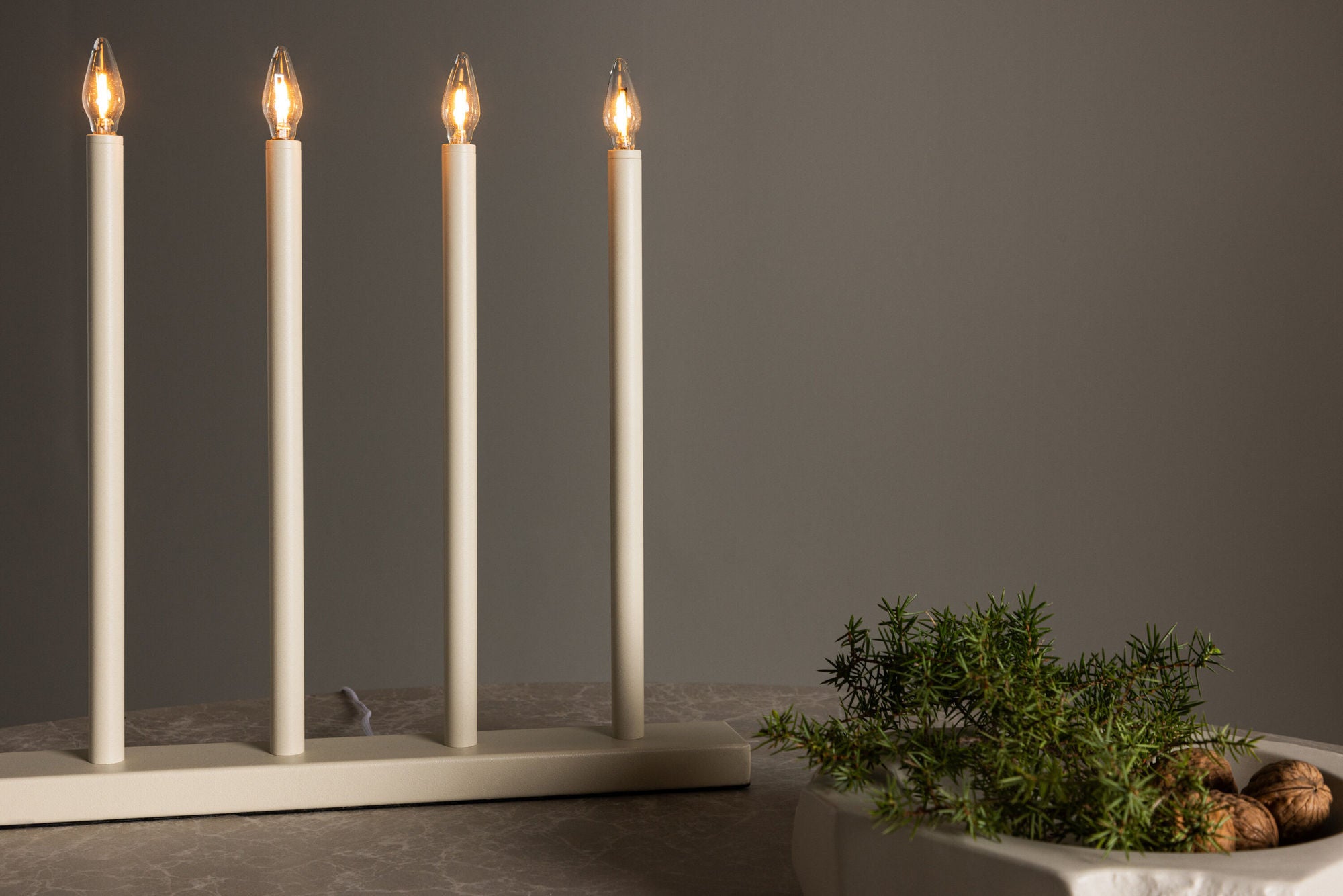 Venture Home Lofsdalen bord lampe - Beige / Metal