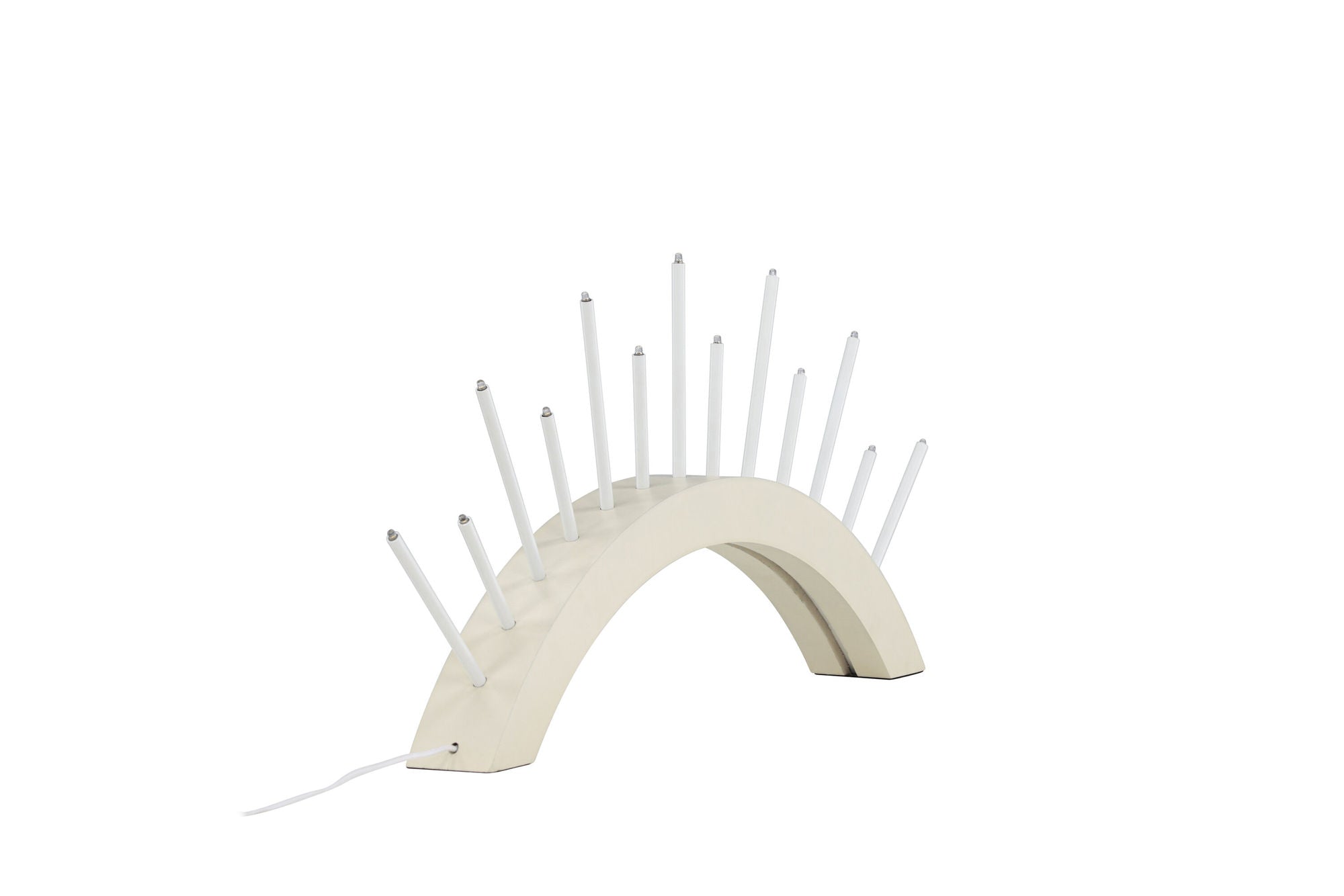 Venture Home Björnrike Candlestick - Whitewash /  MDF