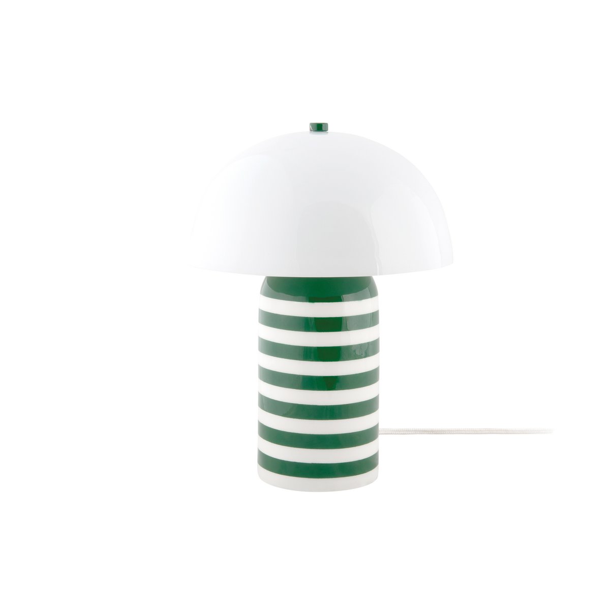 Retro stribet bordlampe