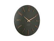 KARLSSON Wall clock Esmerado luxury green