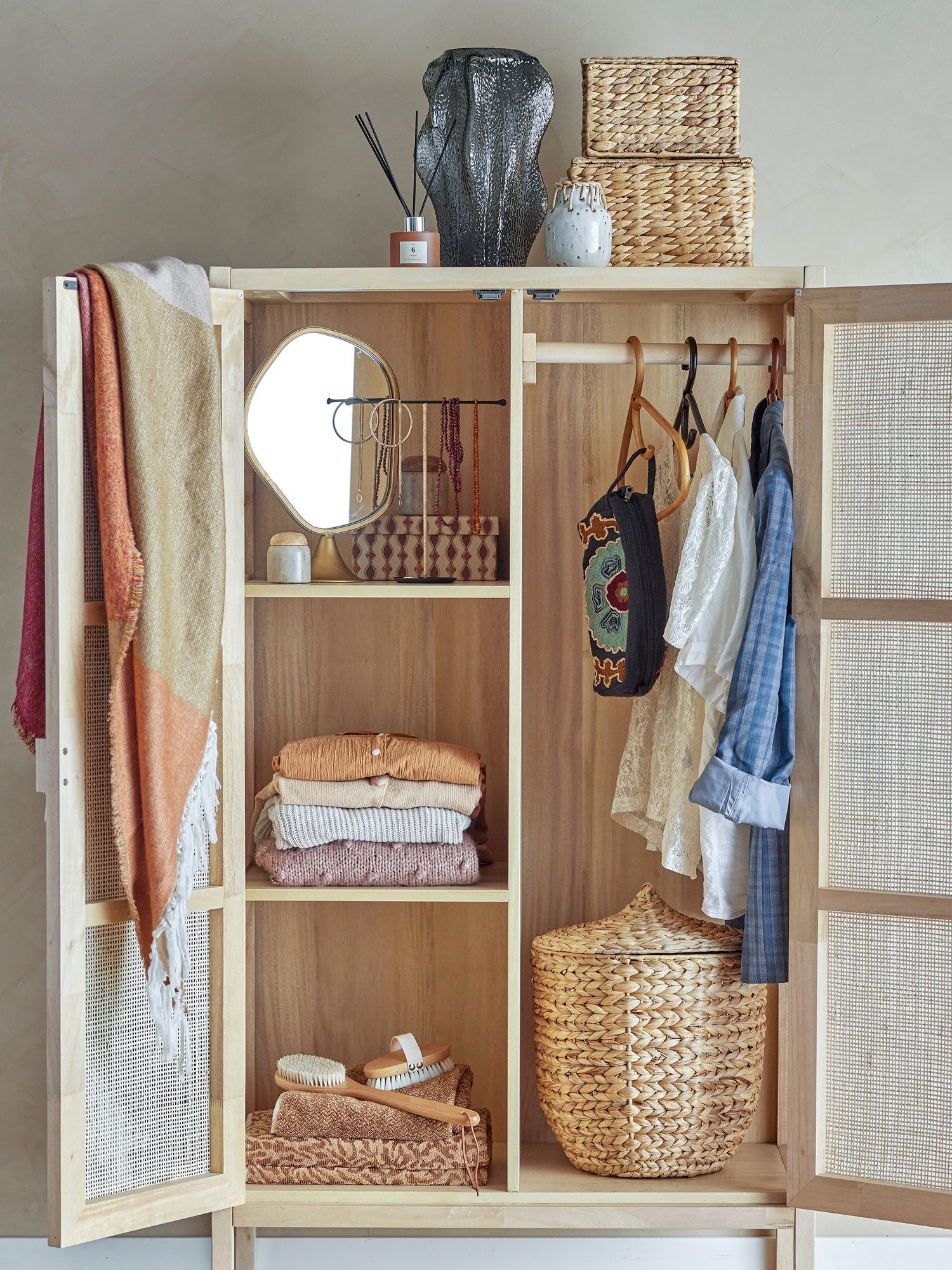 Bloomingville Marikka Skab, Natur, FSC®Mix, Pine