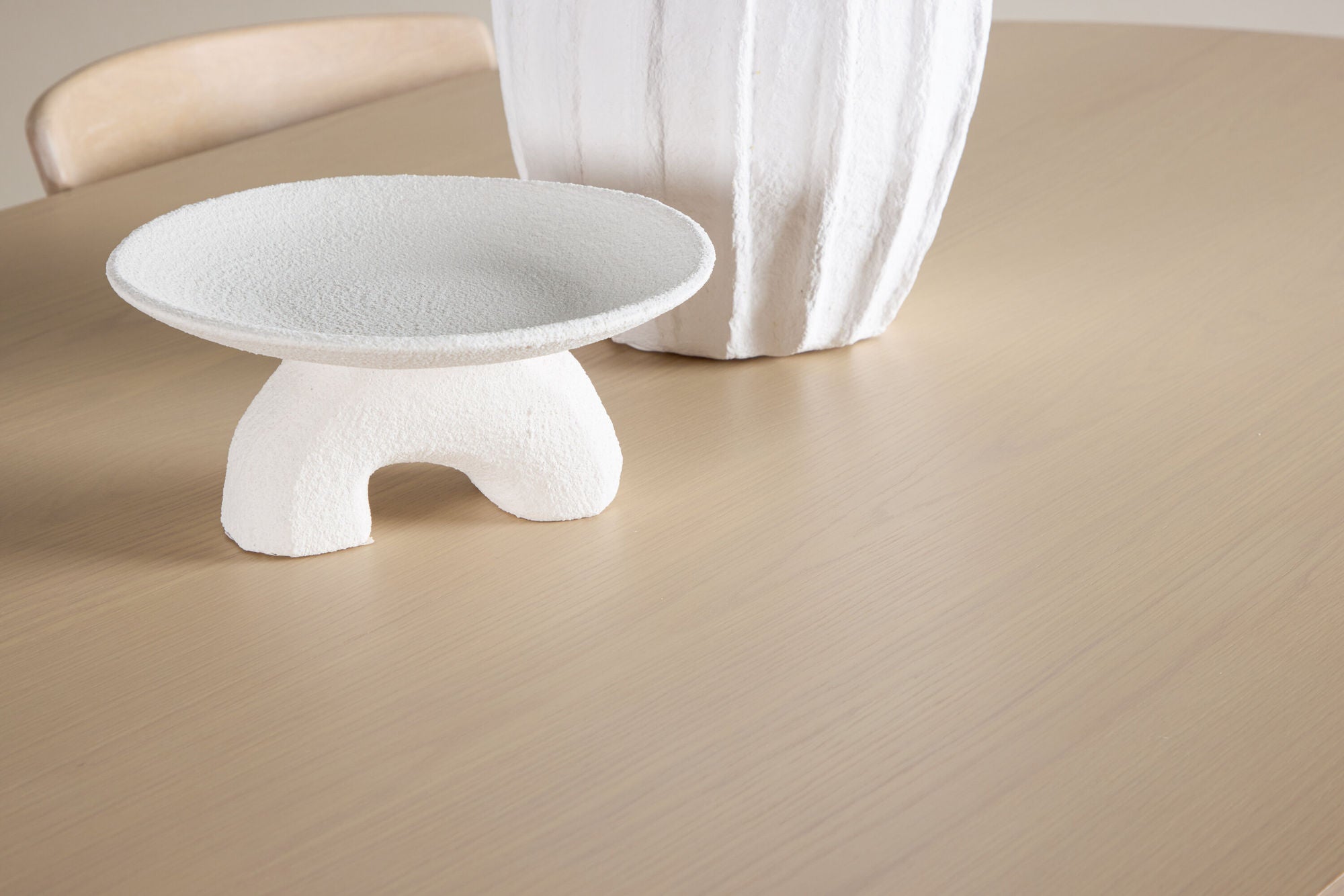 Venture Home Tyresö bord 100x220 cm - Whitewash with Ven stol - Whitewash