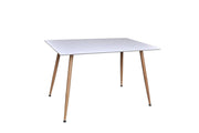 Venture Home Polar Matbord - Ek-Look / Vit - 120*75*H75