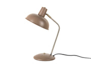 LEITMOTIV Bord lampe Hood saddle brown