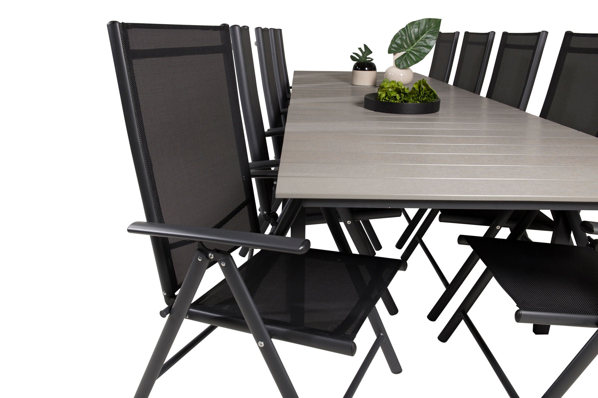 Venture Home Levels bord 229/310 - Black/Grey - Break 5:pos stol - Black/Black 10