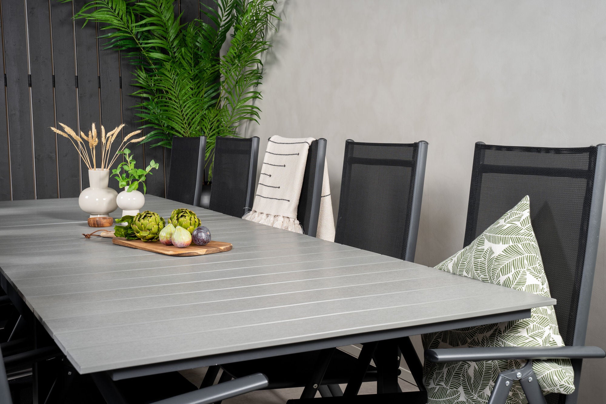 Venture Home Levels bord 229/310 - Black/Grey - Break 5:pos stol - Black/Black 10