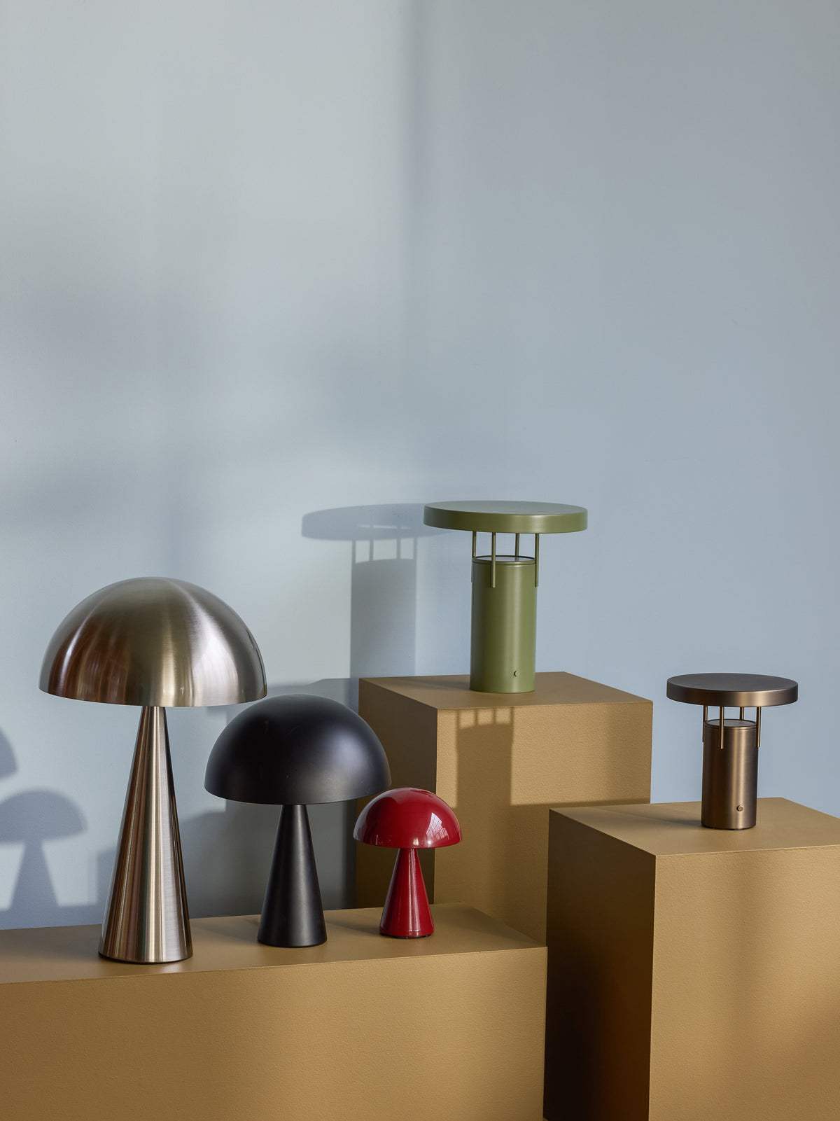 Mush Mini bordlampe sort